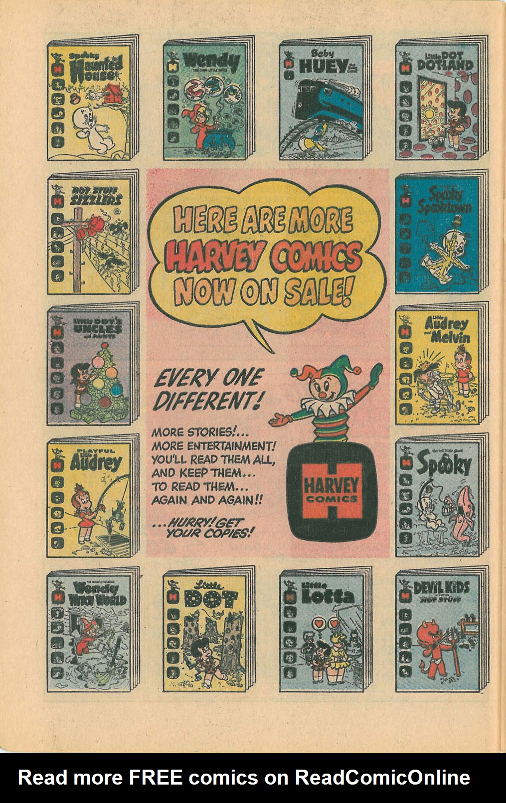 Read online Little Dot's Uncles and Aunts comic -  Issue #45 - 44