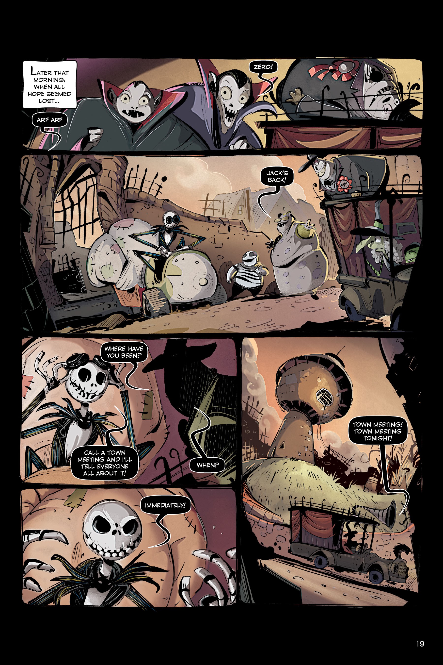 Read online Disney The Nightmare Before Christmas: The Story of the Movie in Comics comic -  Issue # Full - 18