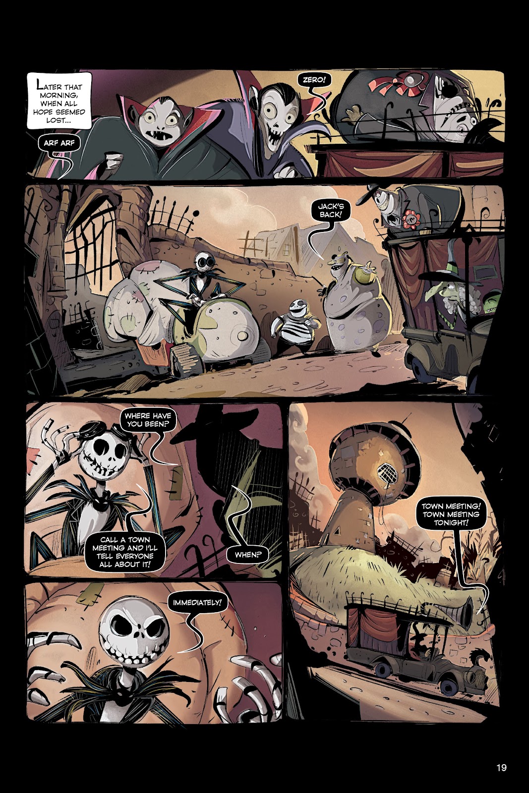 Disney The Nightmare Before Christmas: The Story of the Movie in Comics issue Full - Page 18