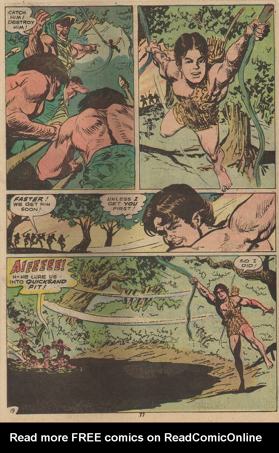 Read online Tarzan (1972) comic -  Issue #230 - 67