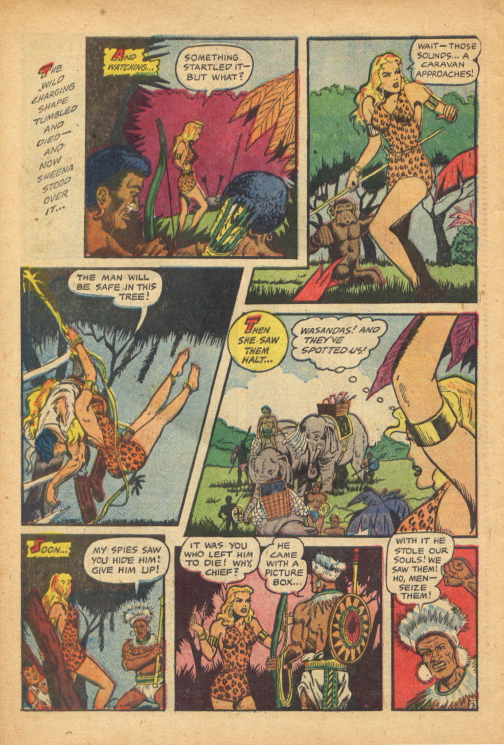 Read online Sheena, Queen of the Jungle (1942) comic -  Issue #16 - 30