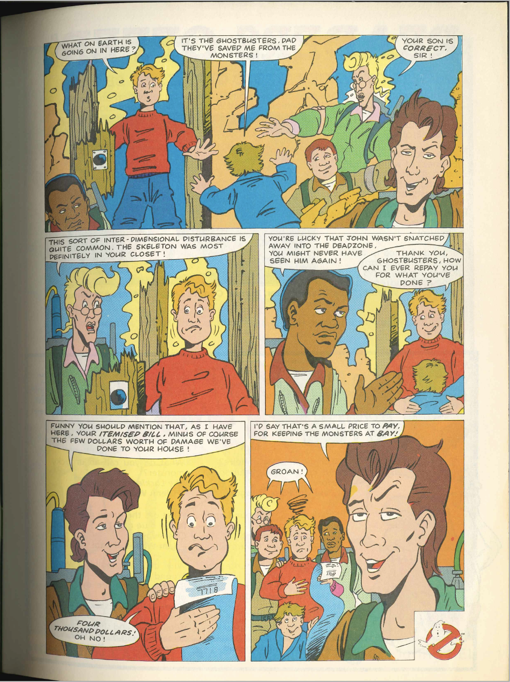 Read online The Real Ghostbusters comic -  Issue #189 - 7