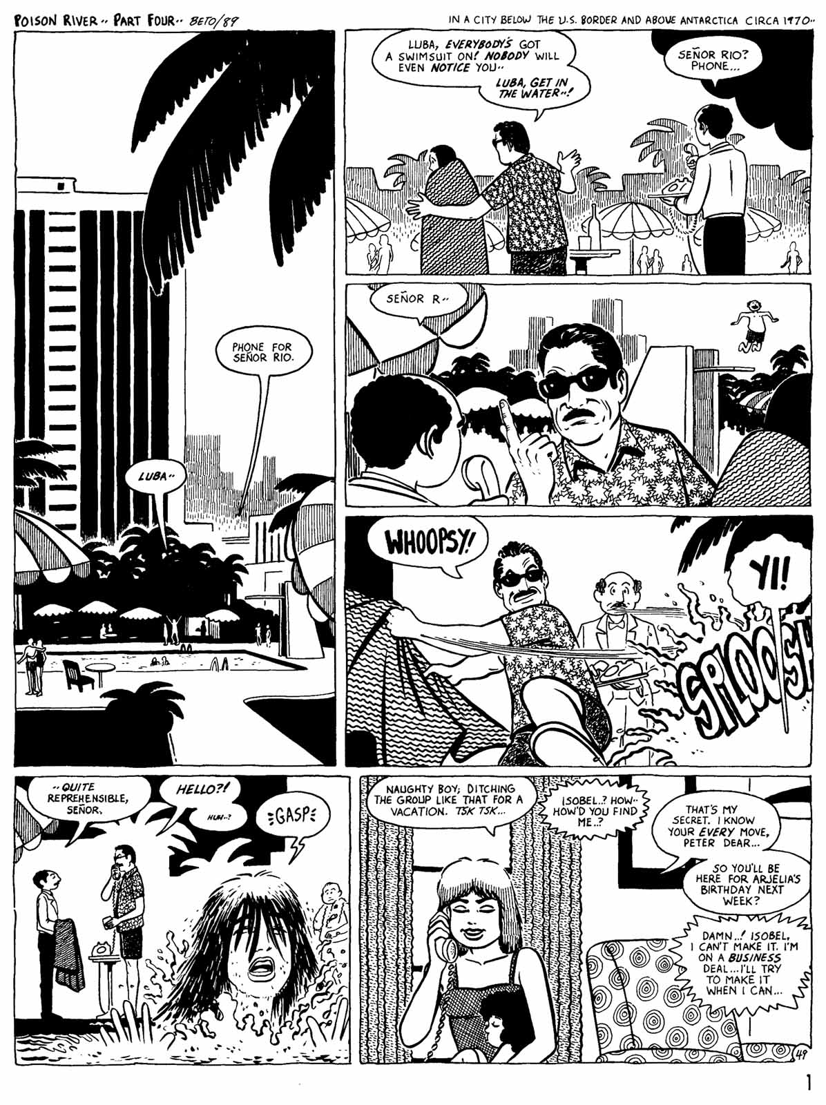 Read online Love and Rockets (1982) comic -  Issue #32 - 3