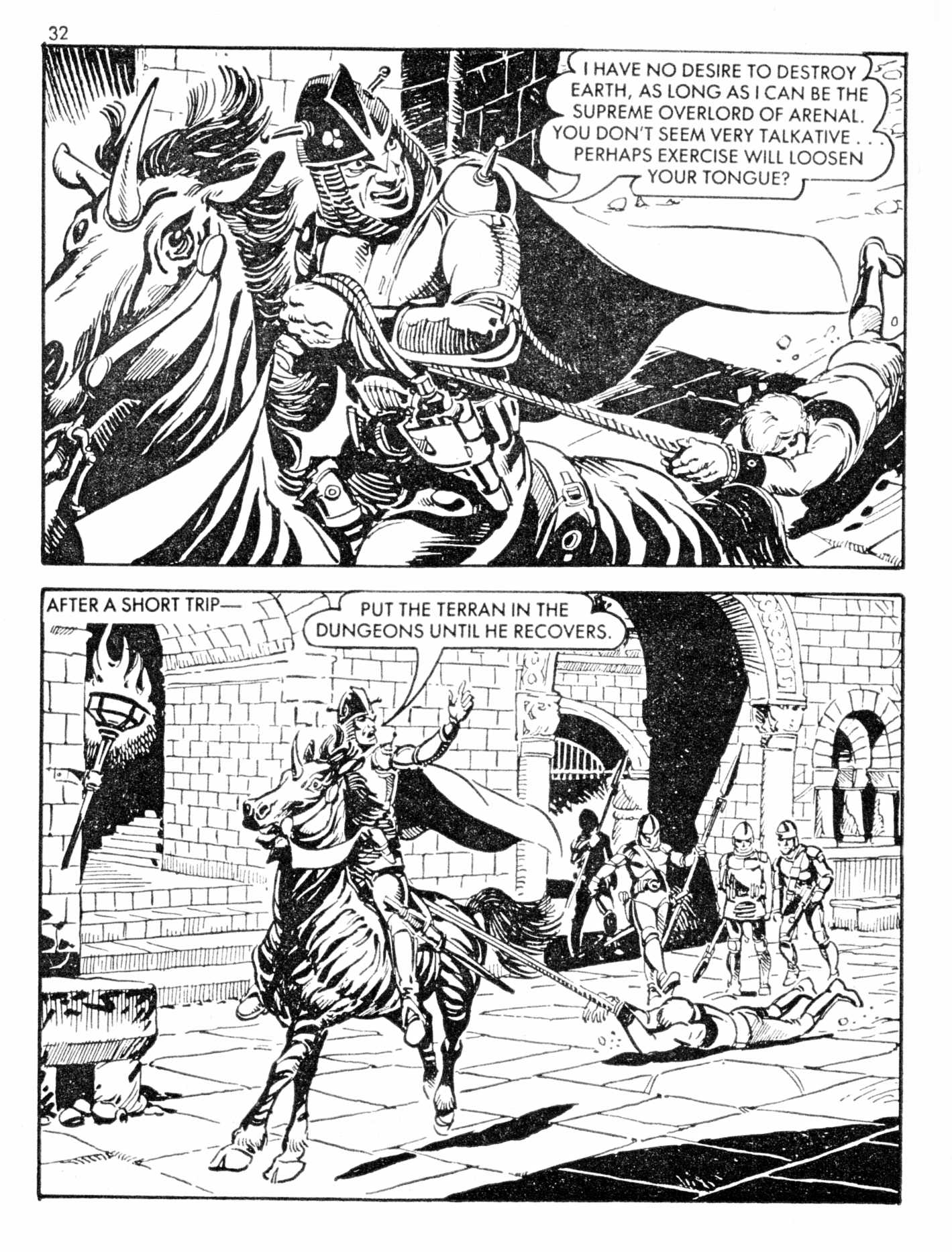 Read online Starblazer comic -  Issue #146 - 32