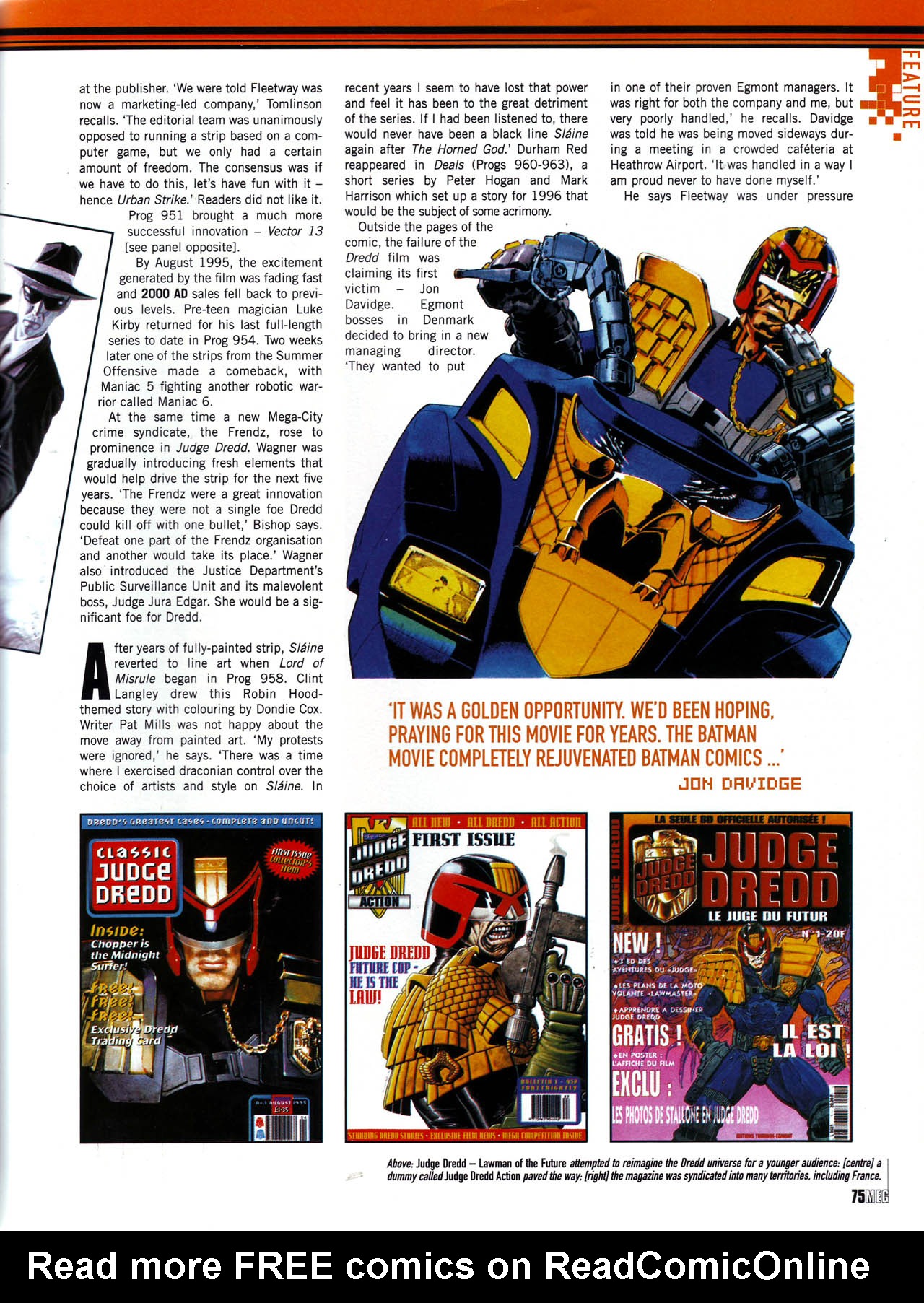 Read online Judge Dredd Megazine (Vol. 5) comic -  Issue #202 - 75