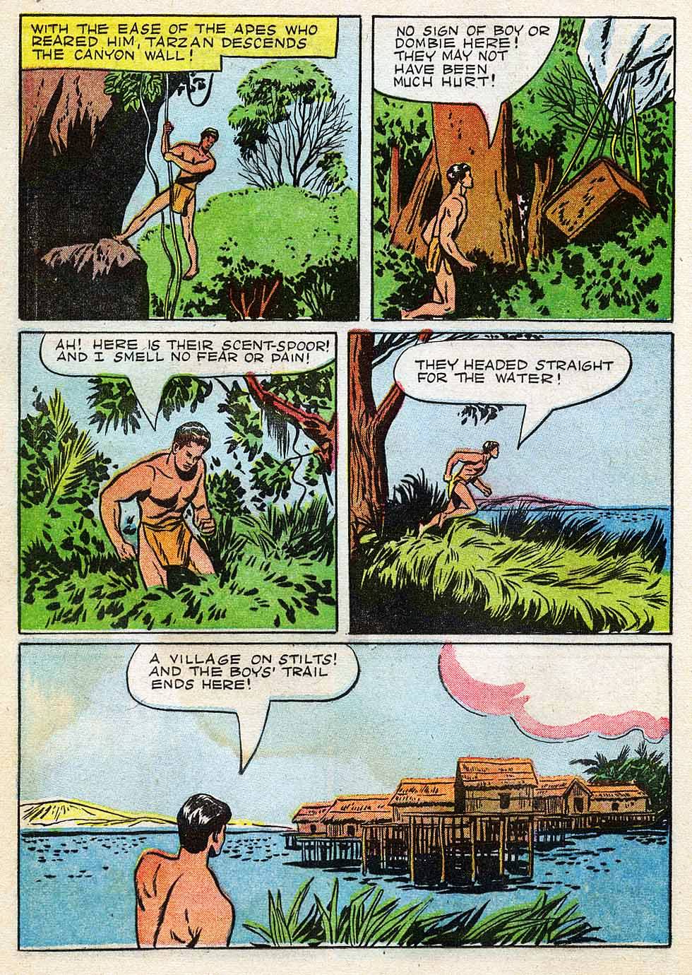 Read online Tarzan (1948) comic -  Issue #7 - 24