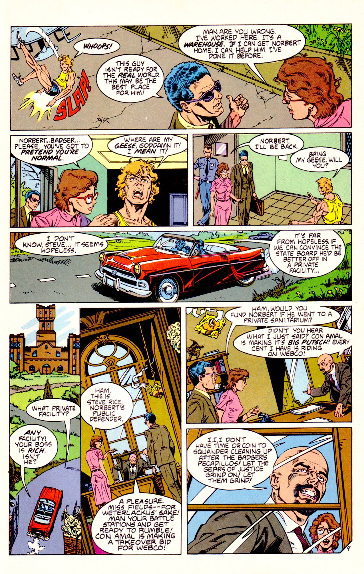 Read online The Badger comic -  Issue #8 - 11