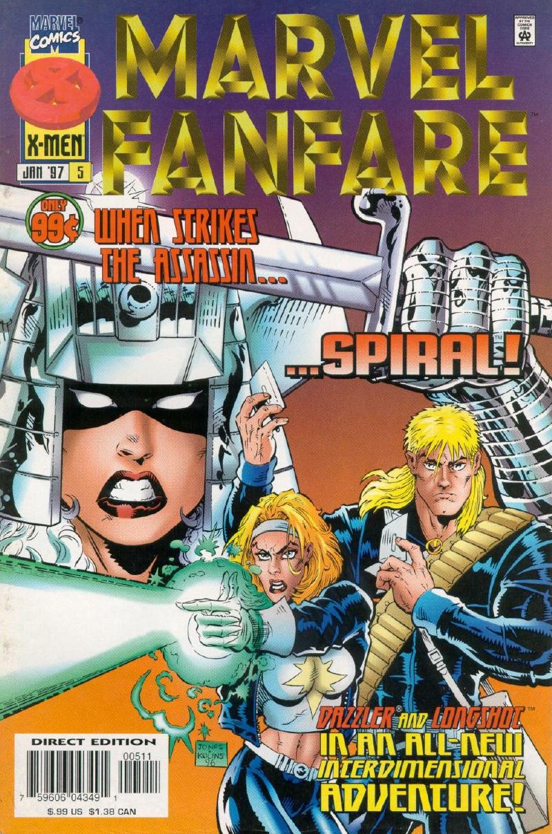Read online Marvel Fanfare (1996) comic -  Issue #5 - 1