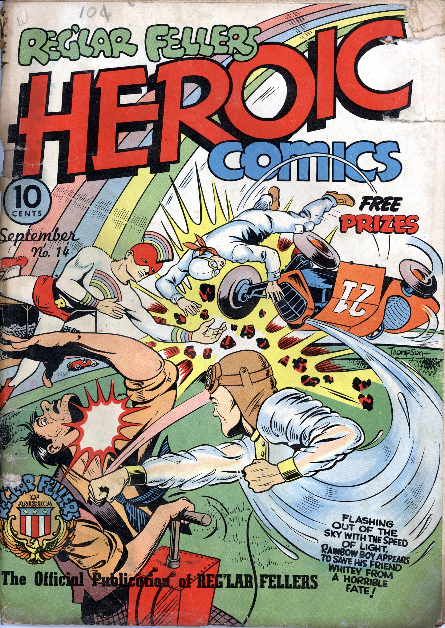 Reg'lar Fellers Heroic Comics issue 14 - Page 1