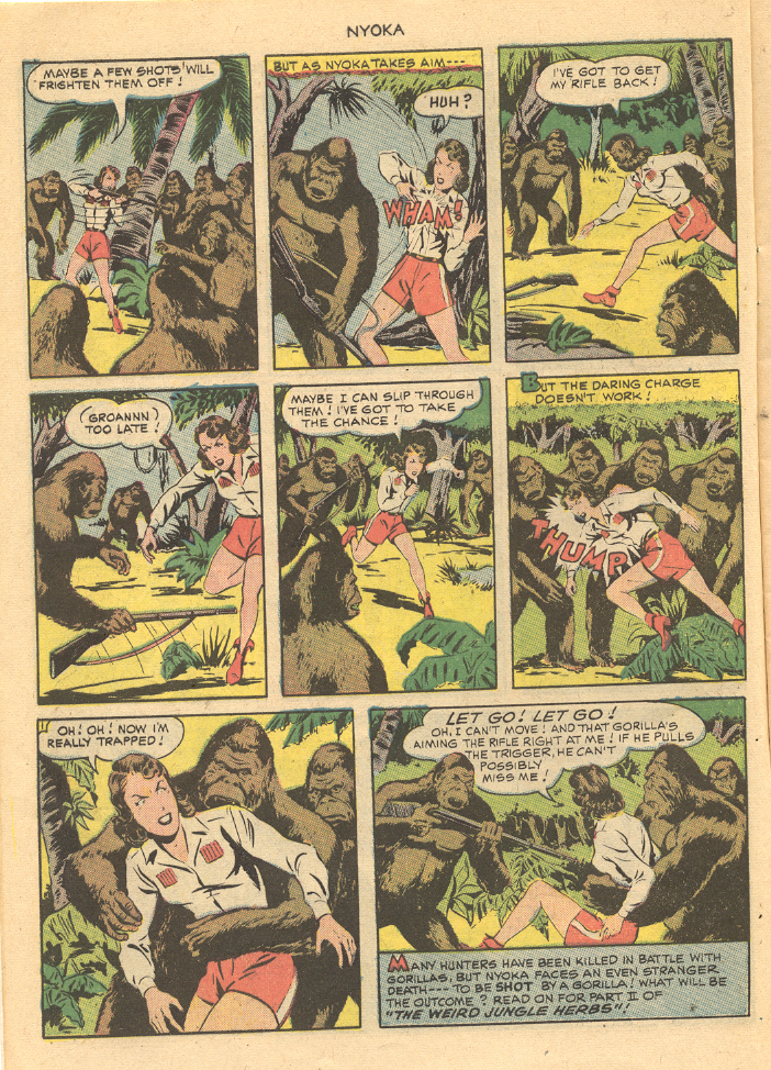 Read online Nyoka the Jungle Girl (1945) comic -  Issue #44 - 8