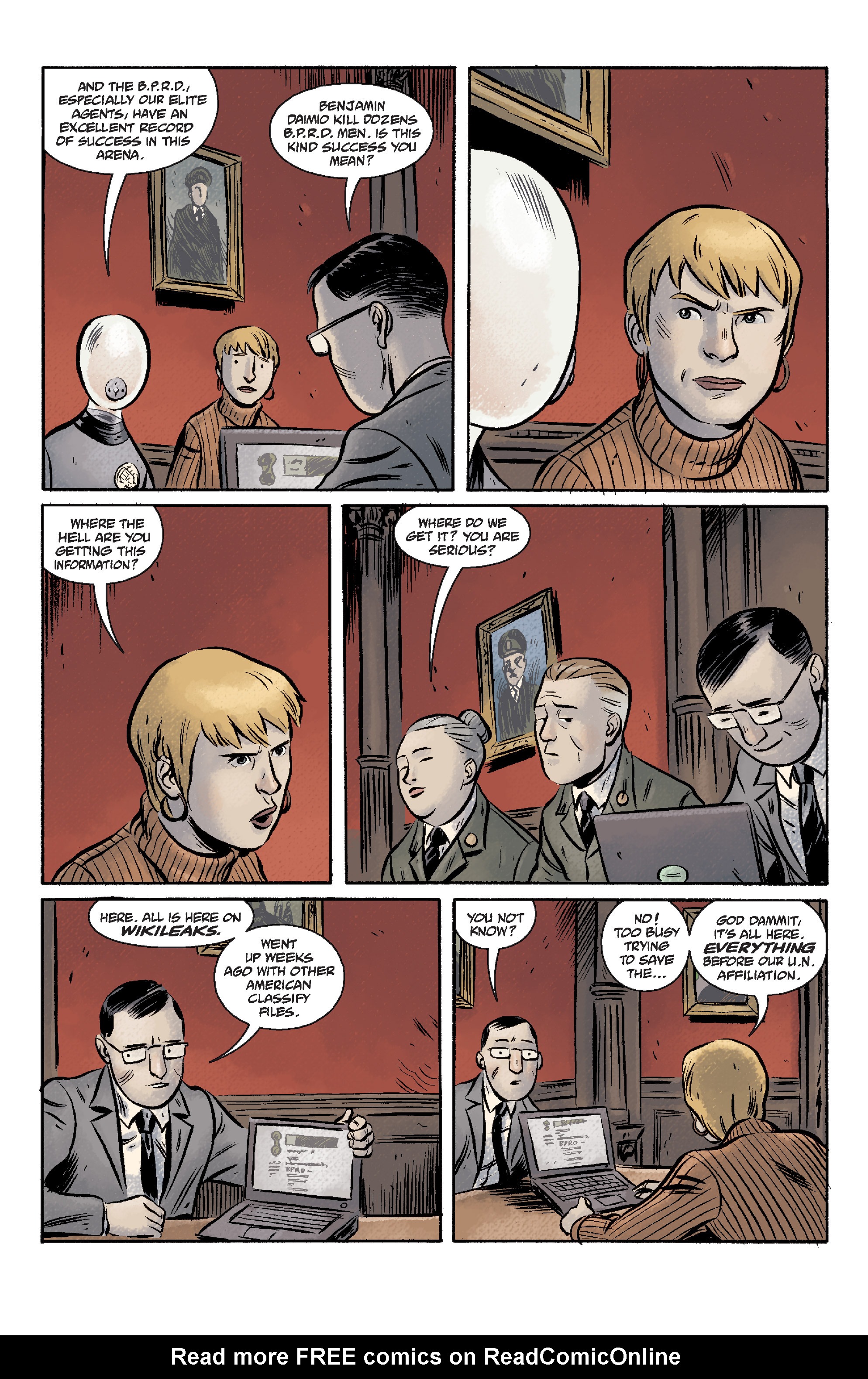 Read online B.P.R.D. Hell on Earth: Russia comic -  Issue #1 - 19