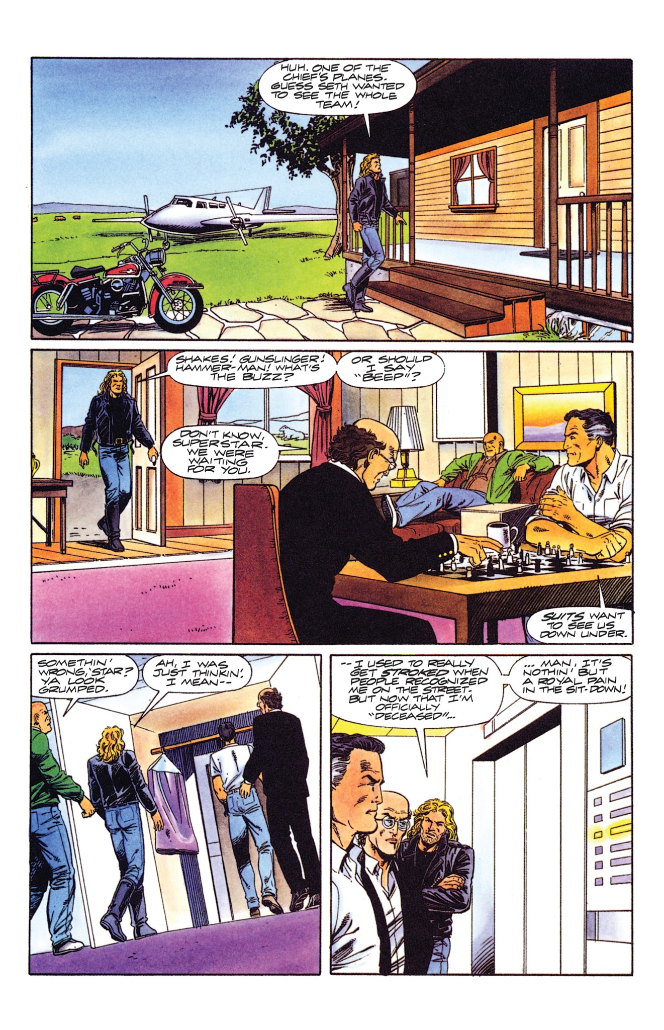 Read online Valiant Masters H.A.R.D. Corps comic -  Issue # TPB - 110
