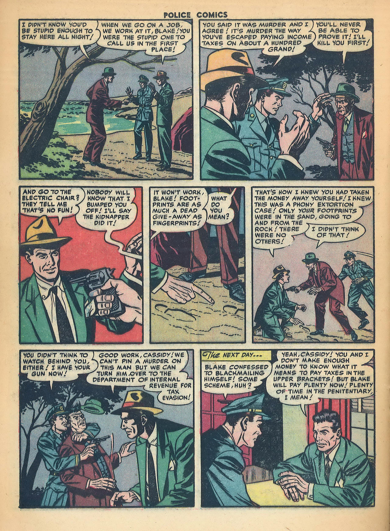 Read online Police Comics comic -  Issue #116 - 16