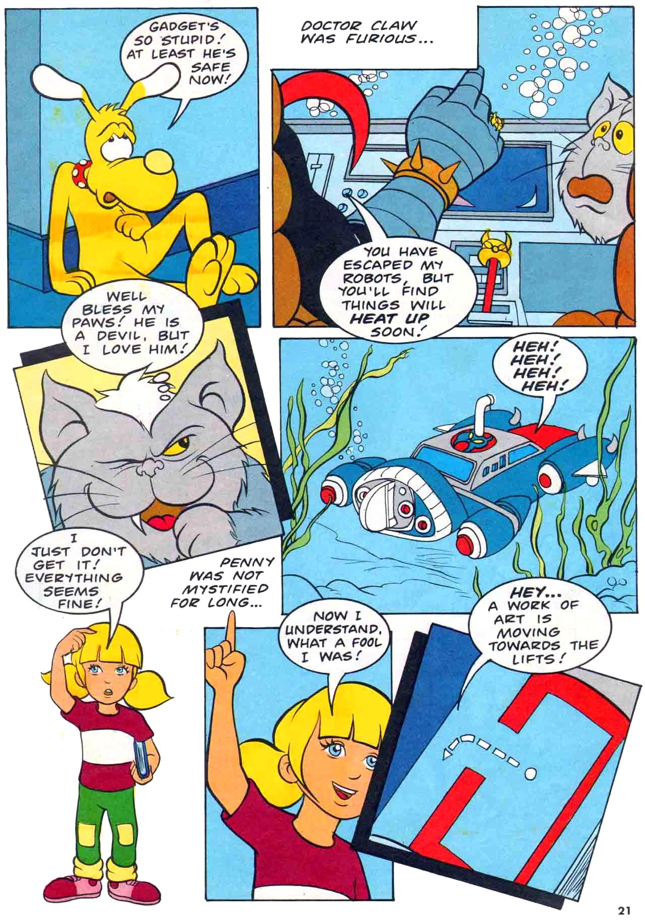 Read online Inspector Gadget (1975) comic -  Issue # Full - 21