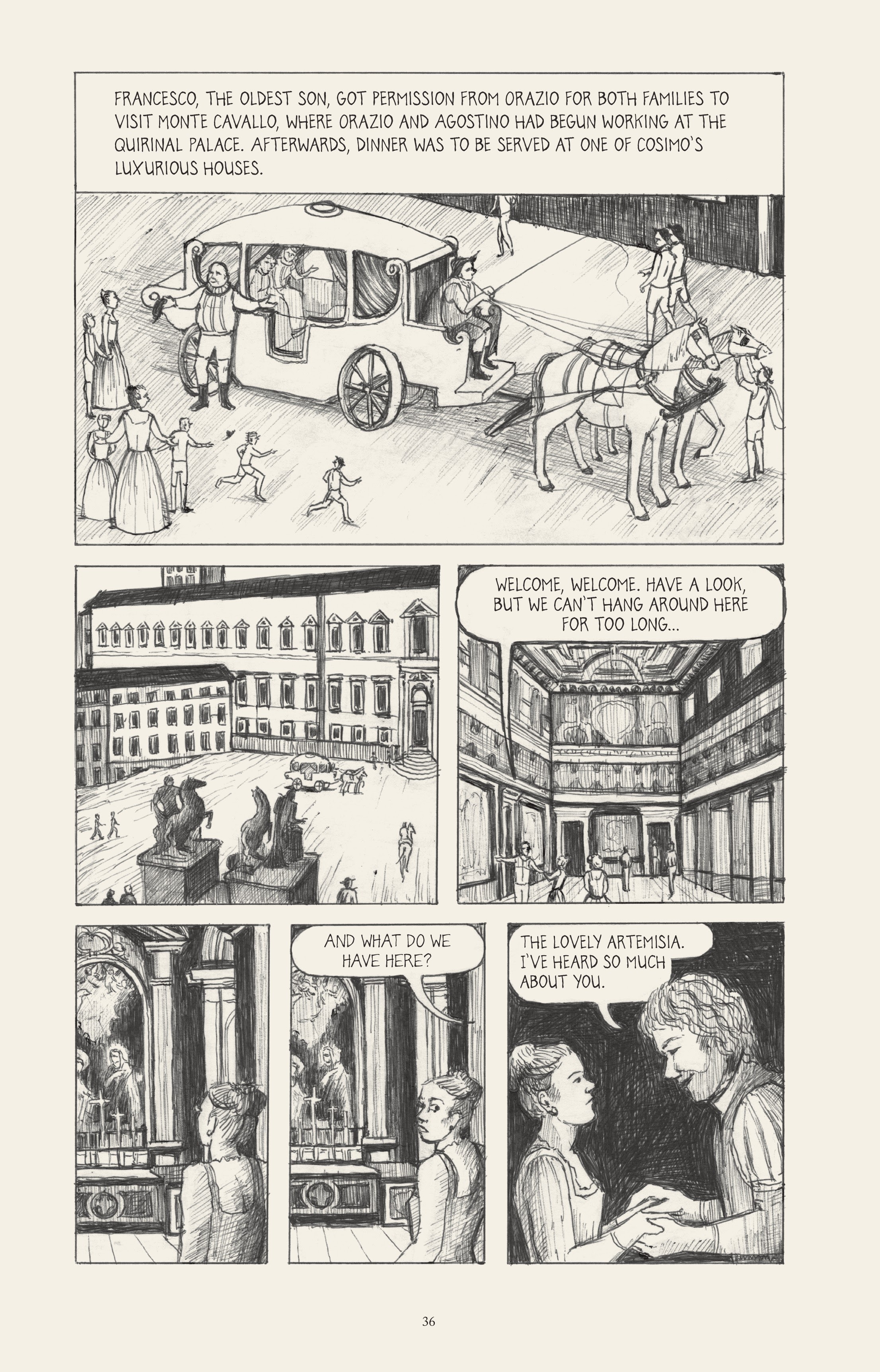 Read online I Know What I Am: The Life and Times of Artemisia Gentileschi comic -  Issue # TPB (Part 1) - 45