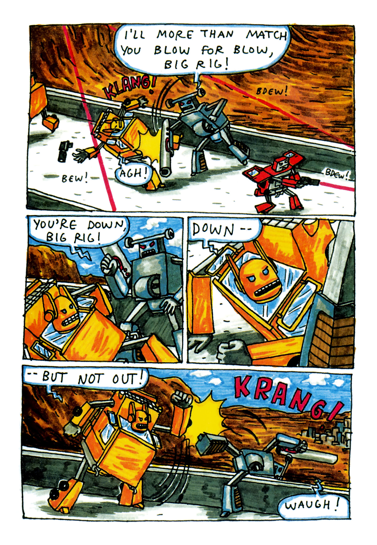 Read online Incredible Change-Bots comic -  Issue # TPB 1 - 123