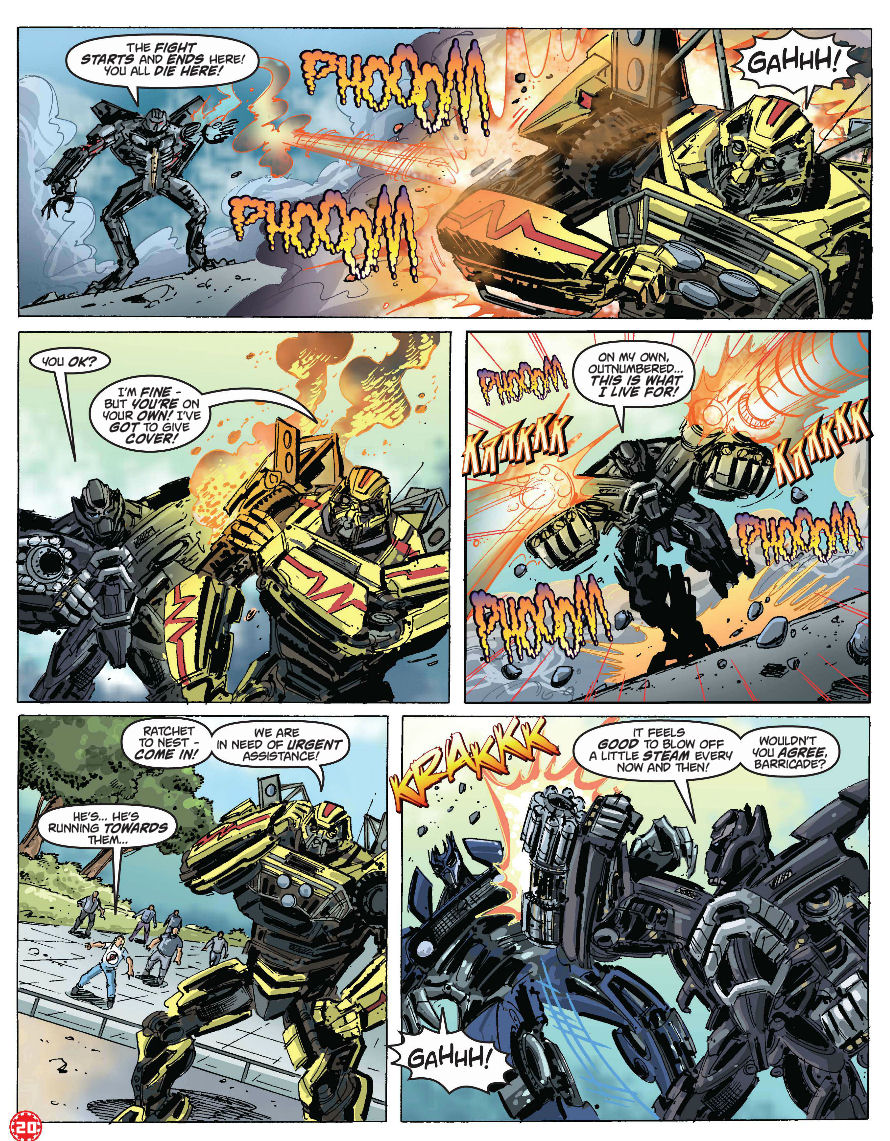 Read online Transformers: Dark of the Moon comic -  Issue #4 - 13