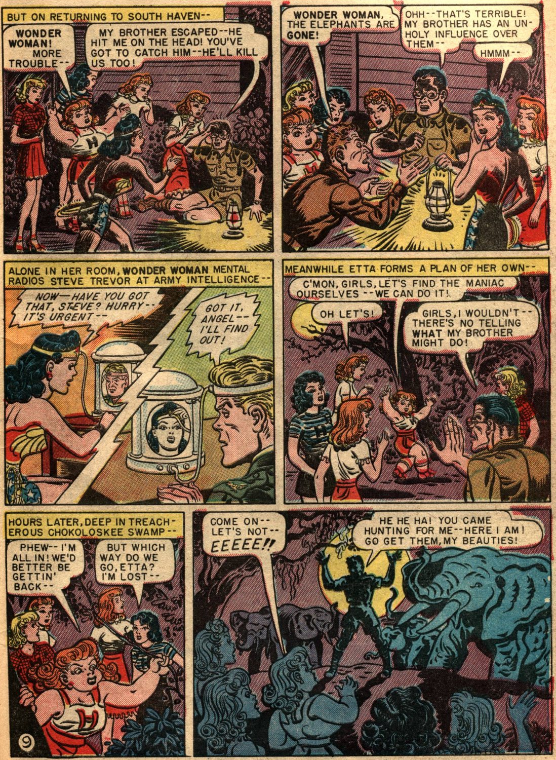 Read online Wonder Woman (1942) comic -  Issue #43 - 45