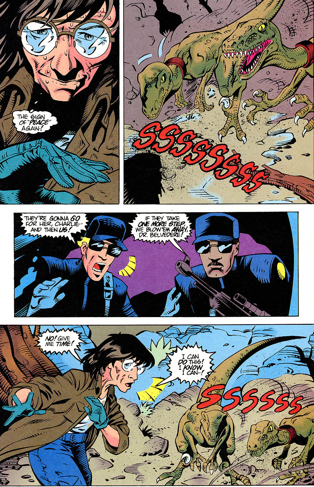 Read online Jurassic Park: Raptors Hijack comic -  Issue #2 - 4