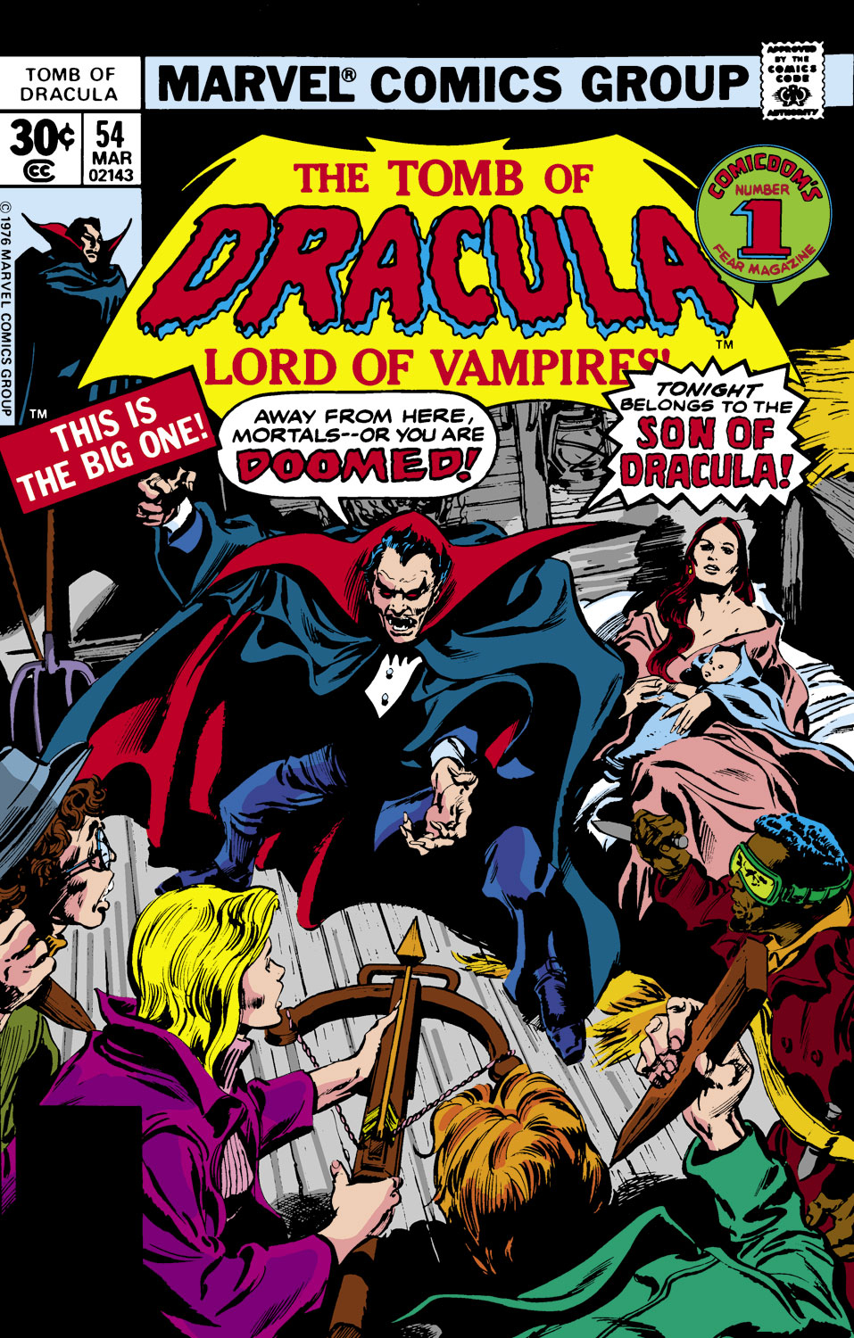 Read online Tomb of Dracula (1972) comic -  Issue #54 - 1