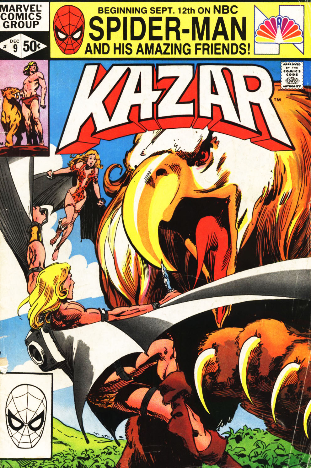 Read online Ka-Zar the Savage comic -  Issue #9 - 1