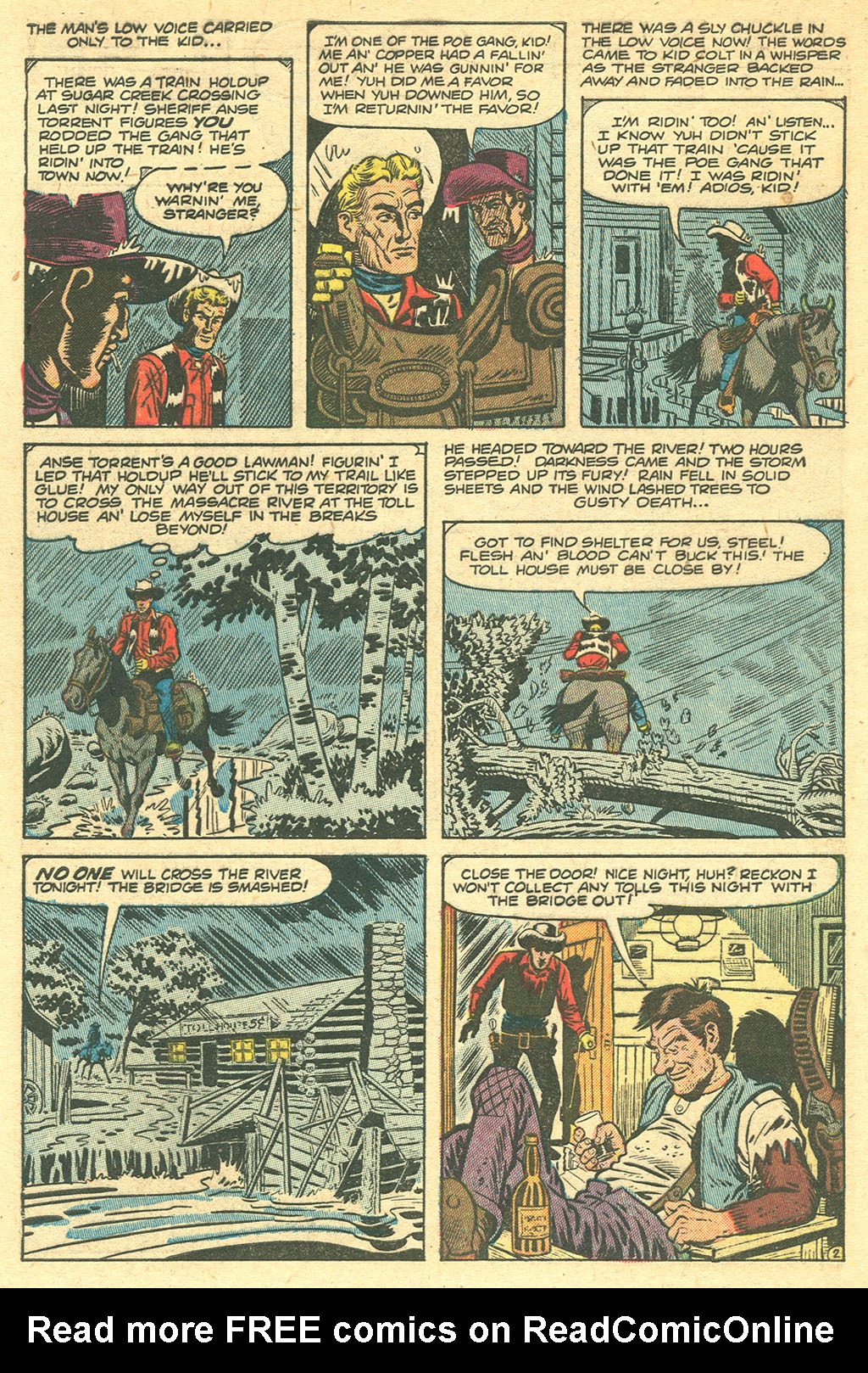 Read online Kid Colt Outlaw comic -  Issue #35 - 4