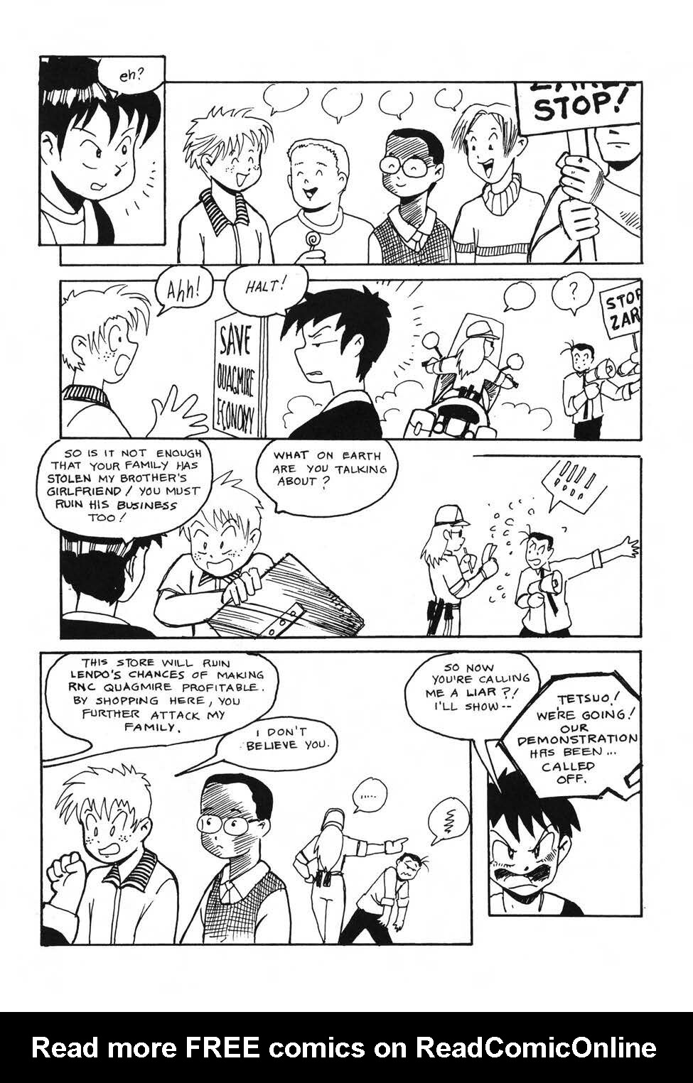 Read online Ninja High School (1986) comic -  Issue #64 - 16
