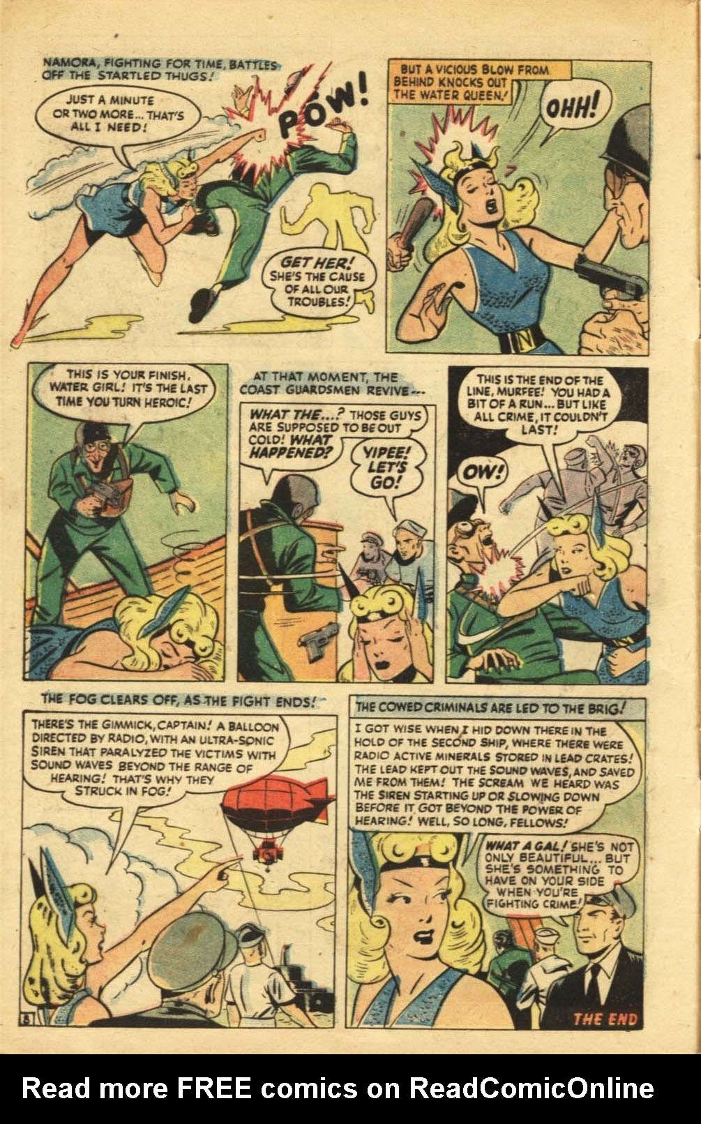 Read online Namora (1948) comic -  Issue #3 - 10
