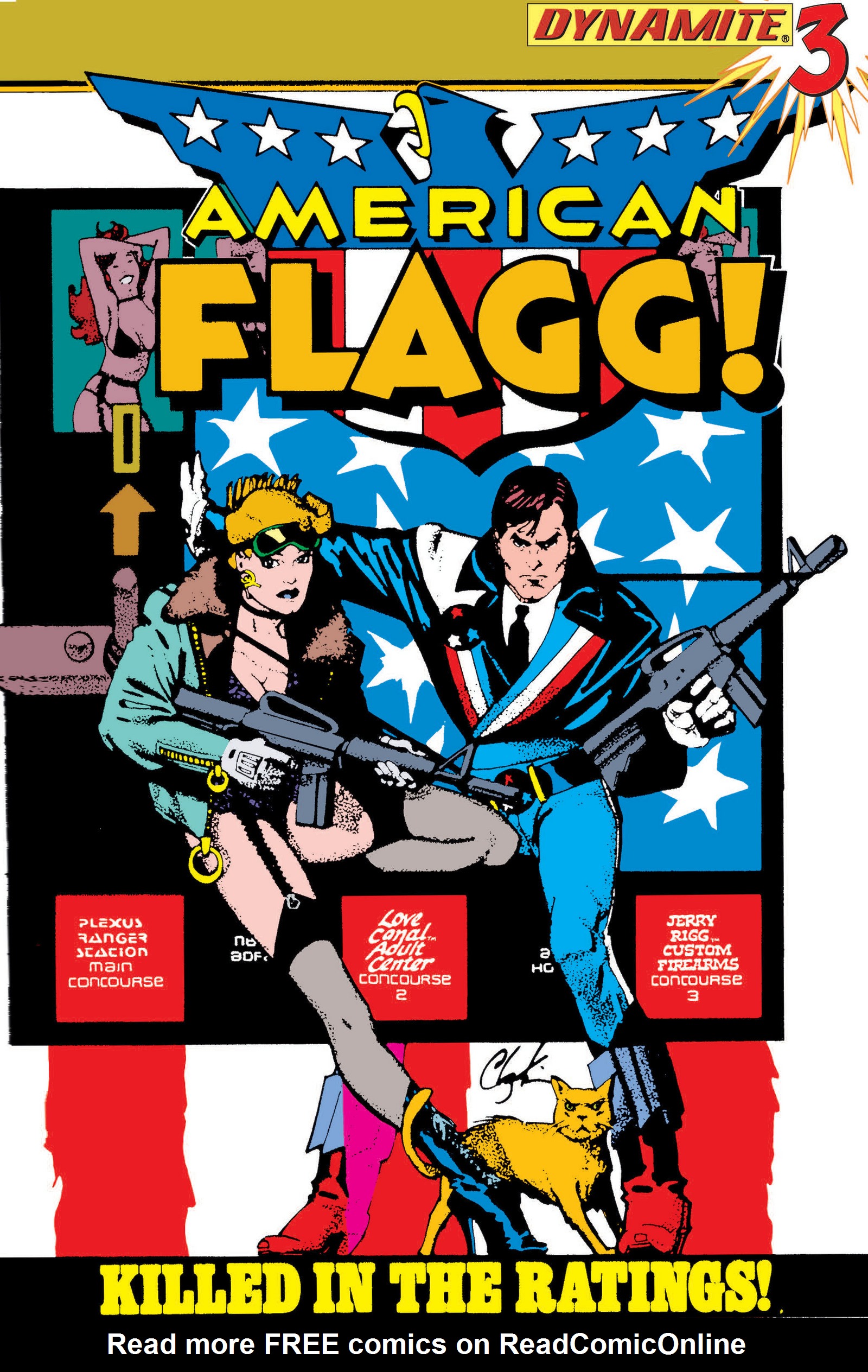 Read online American Flagg! comic -  Issue # _Definitive Collection (Part 1) - 81