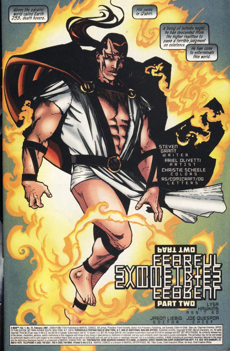 Read online X-Man comic -  Issue #72 - 2