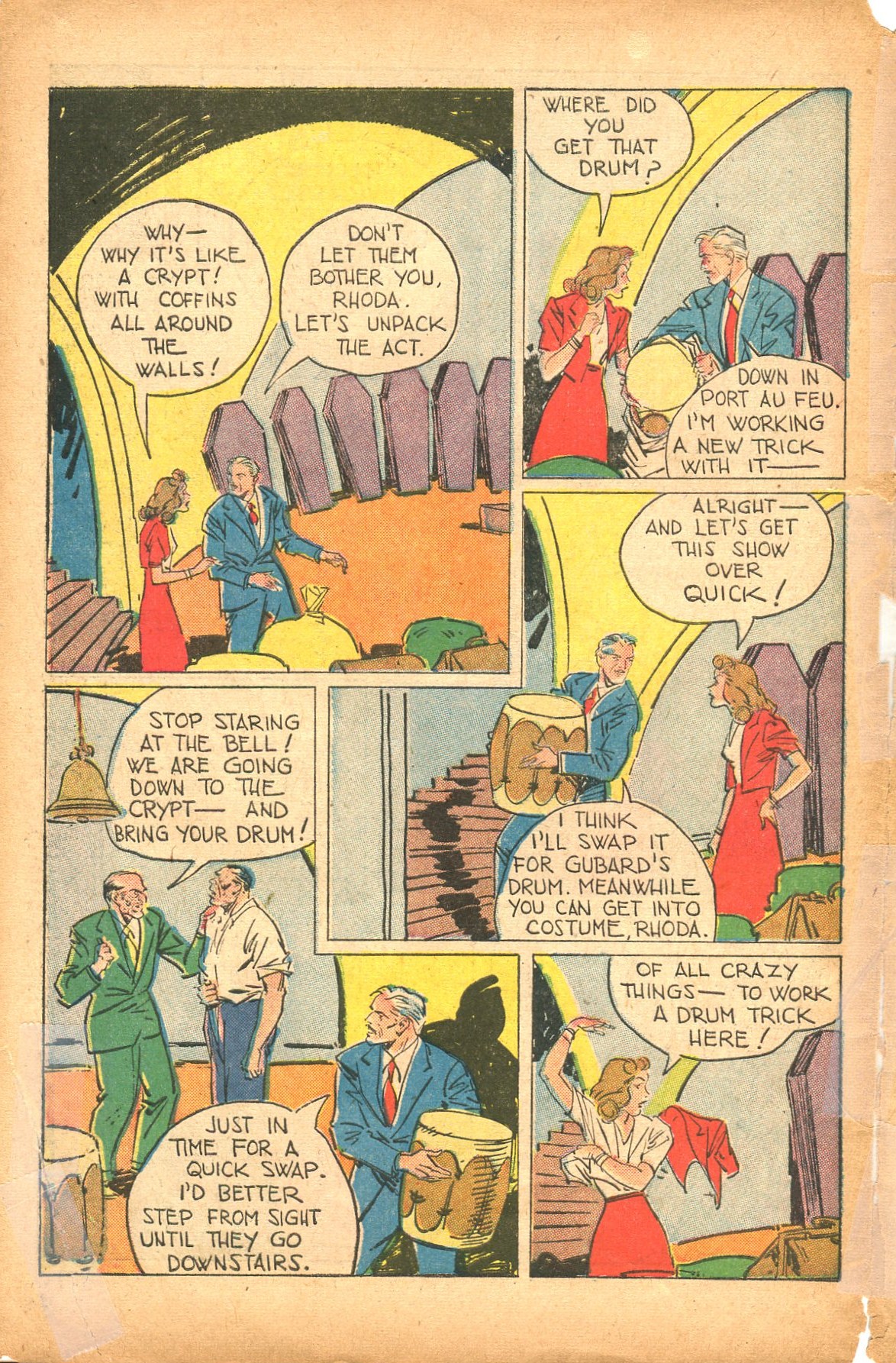 Read online Super-Magician Comics comic -  Issue #35 - 46