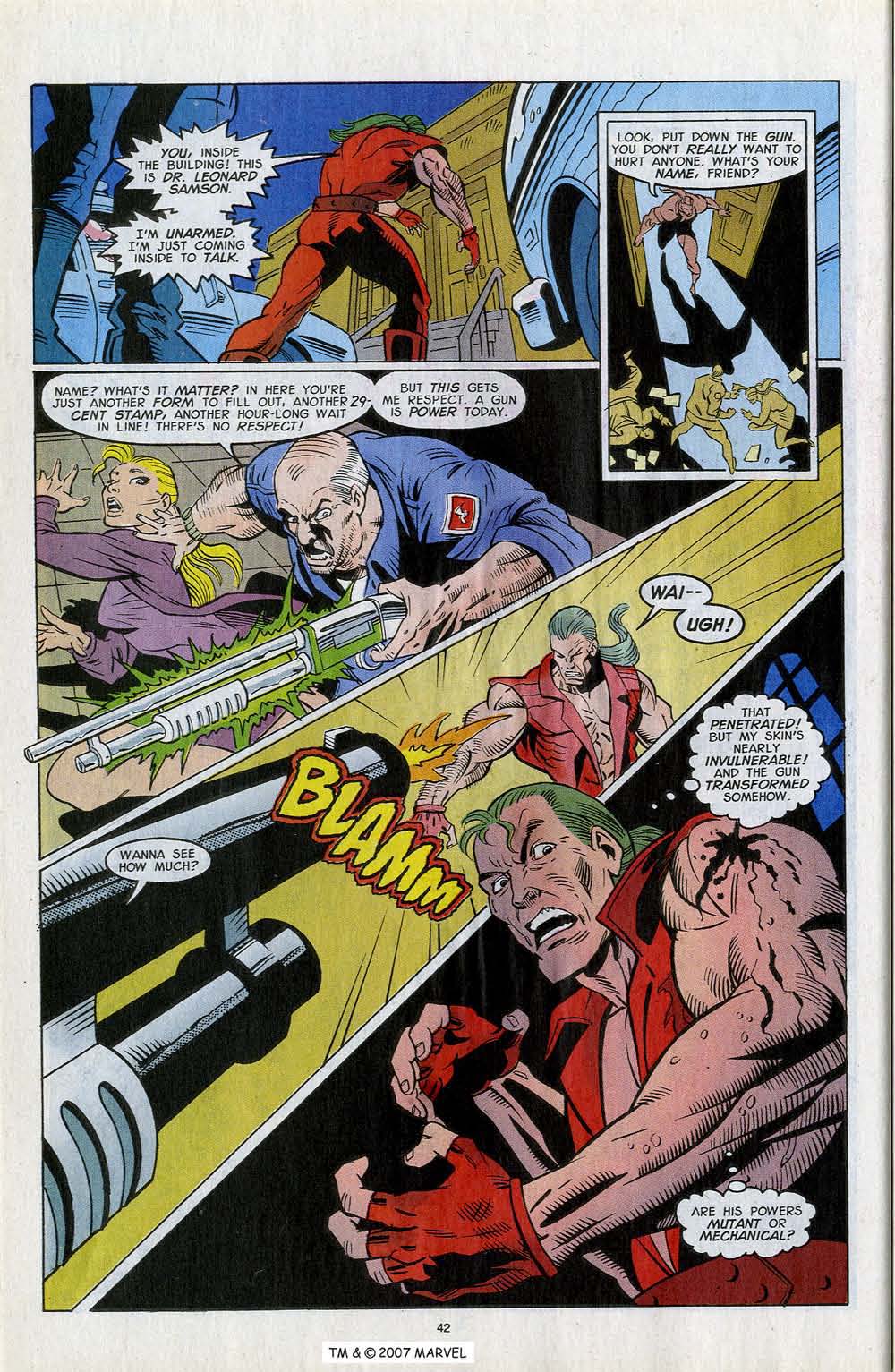 Read online The Incredible Hulk Annual comic -  Issue #20 - 44