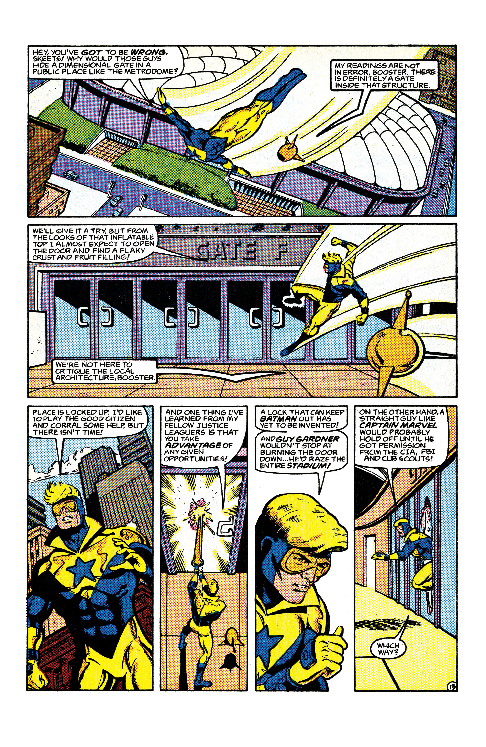 Read online Booster Gold (1986) comic -  Issue #21 - 14