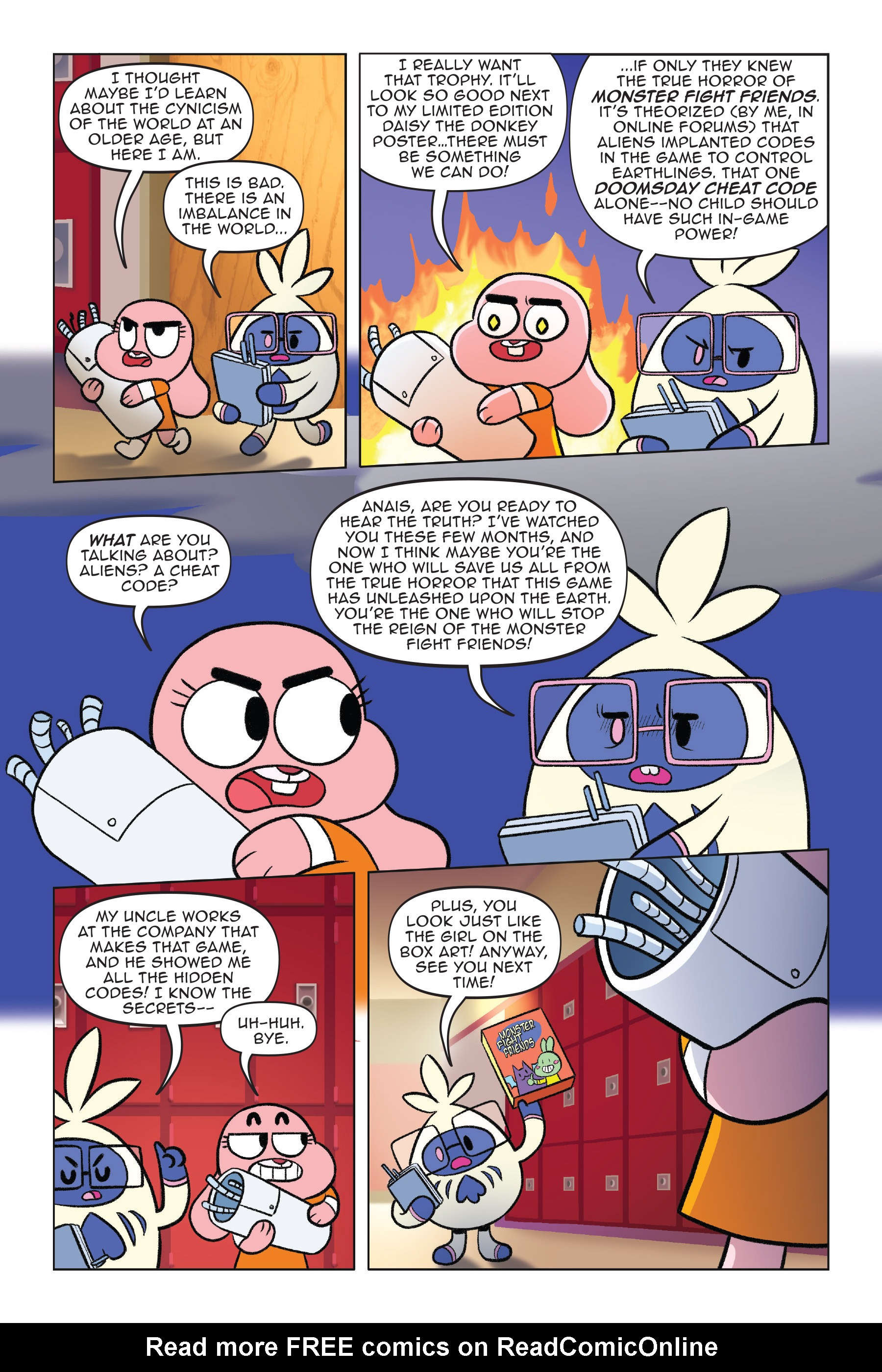 Read online The Amazing World of Gumball: Cheat Code comic -  Issue # Full - 26