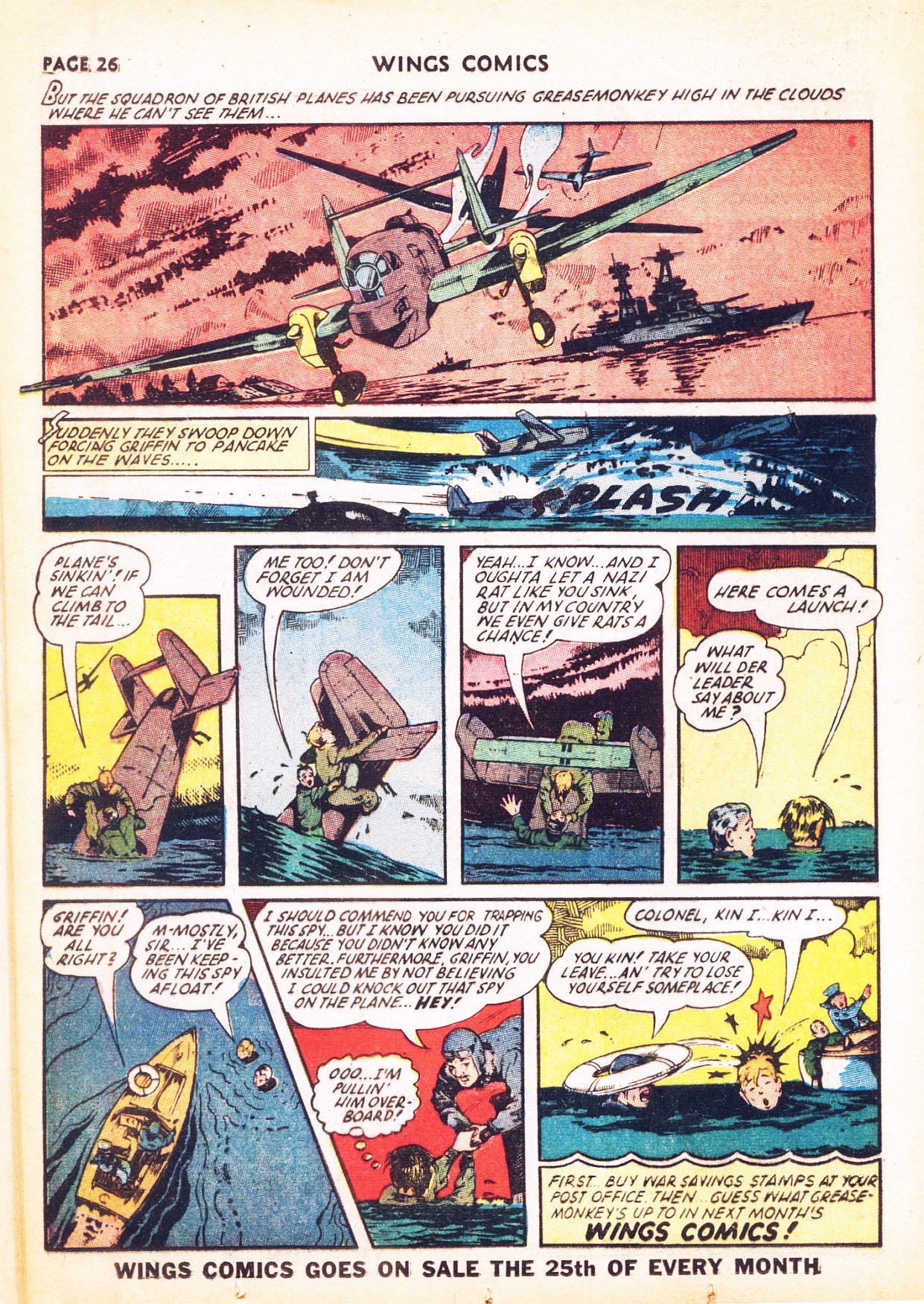 Read online Wings Comics comic -  Issue #31 - 28
