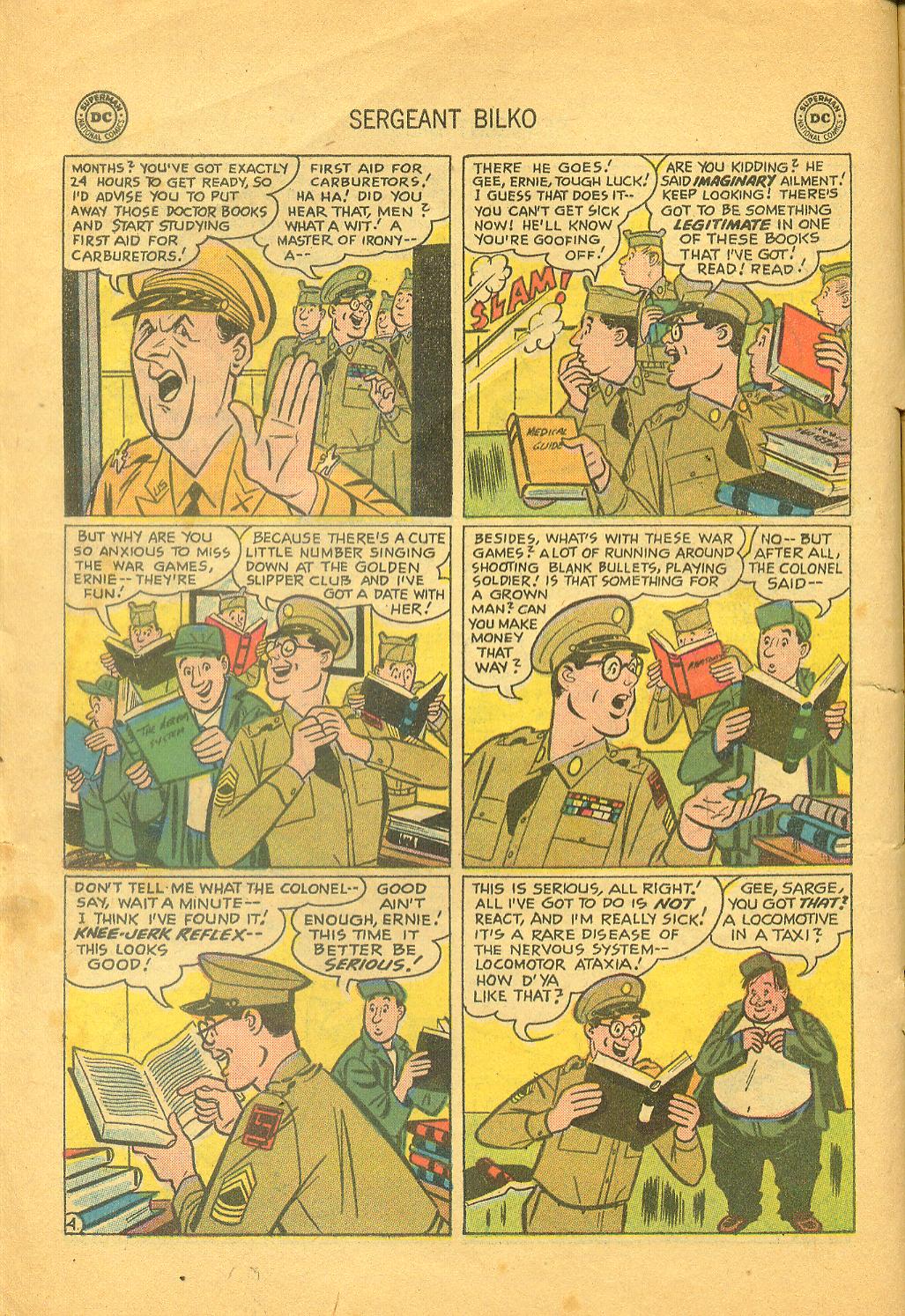 Read online Sergeant Bilko comic -  Issue #1 - 6