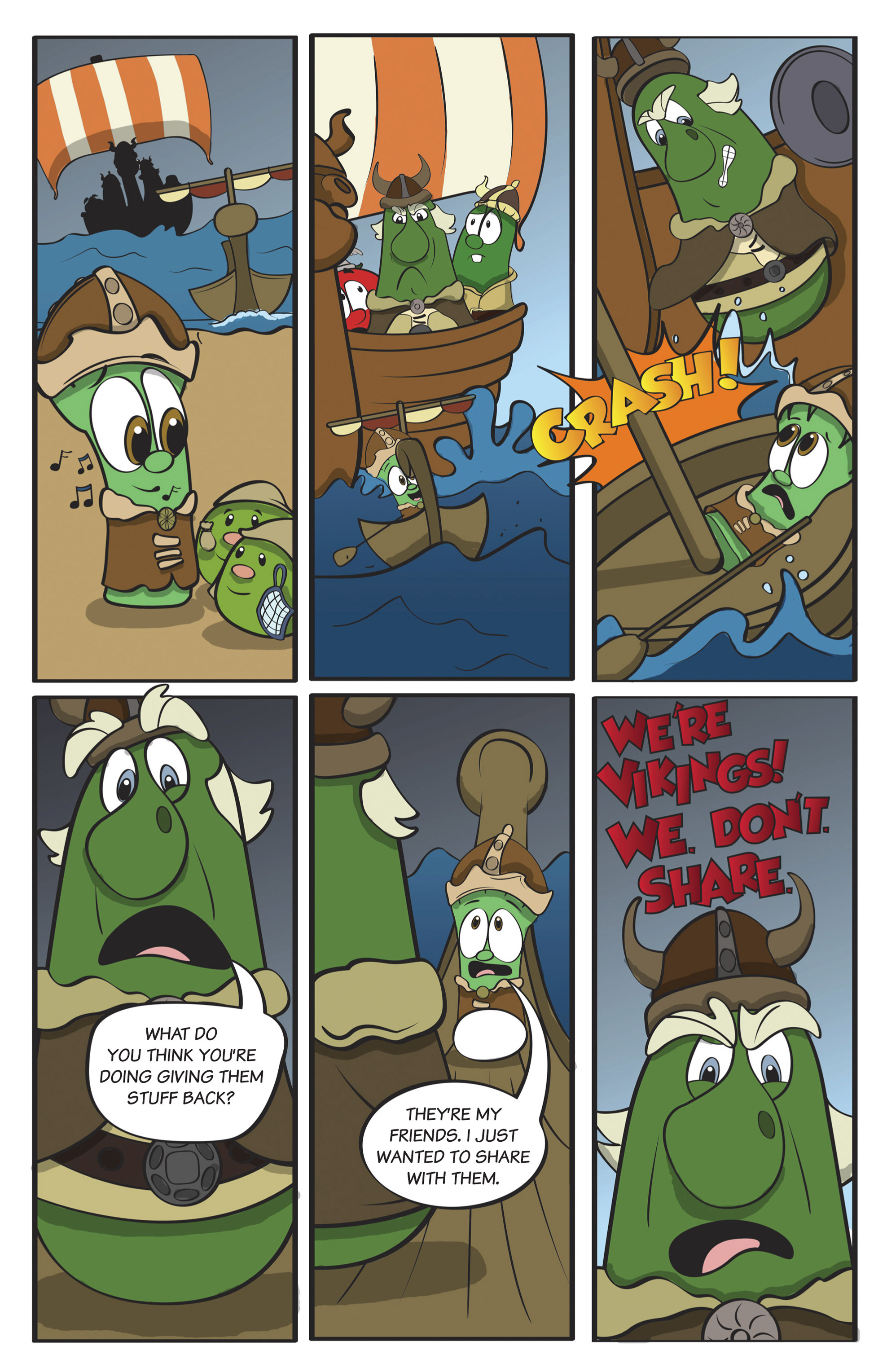 Read online VeggieTales comic -  Issue #5 - 19