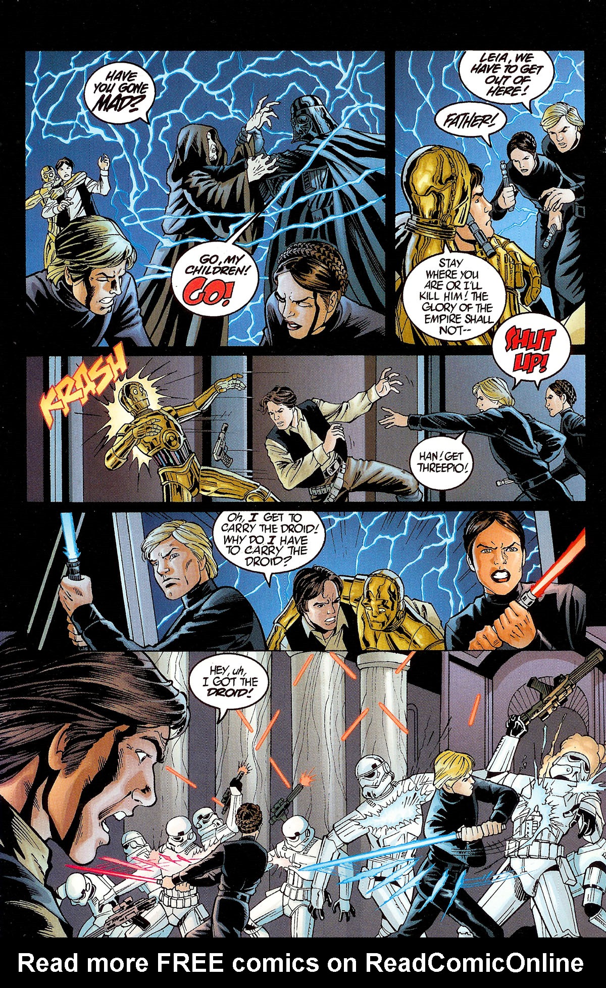 Read online Star Wars: Infinities - A New Hope comic -  Issue #4 - 21