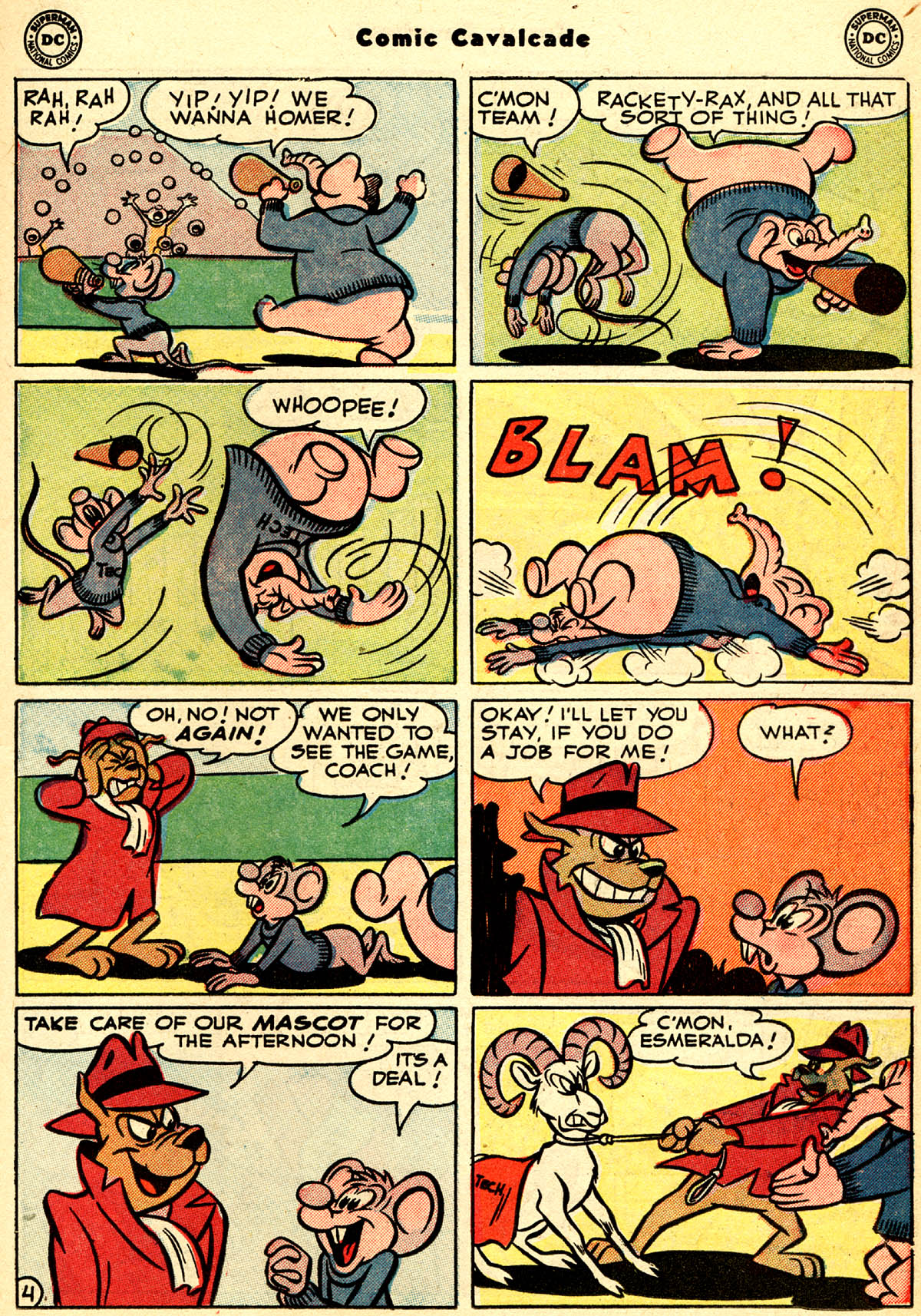 Read online Comic Cavalcade comic -  Issue #50 - 21