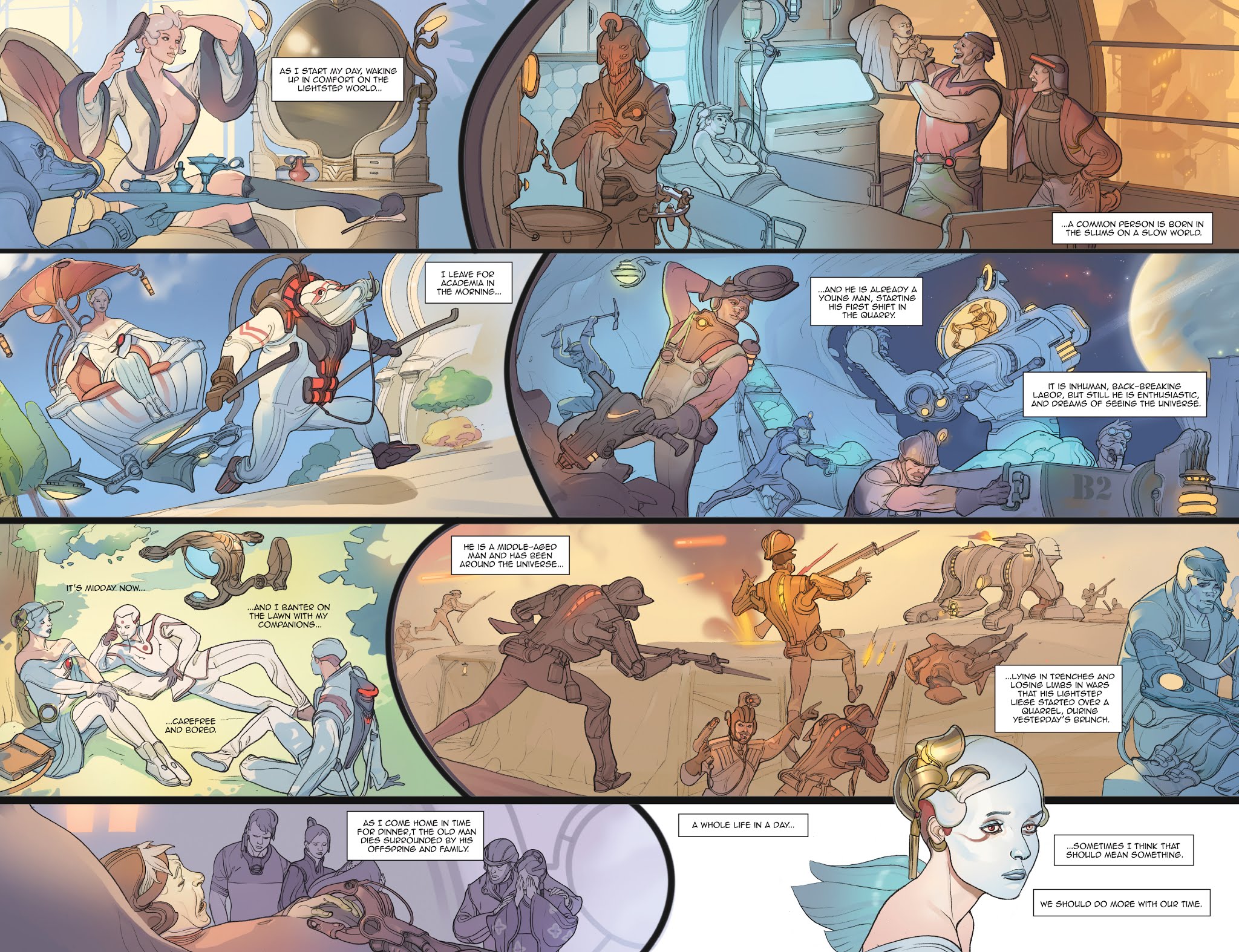 Read online Lightstep comic -  Issue #1 - 12