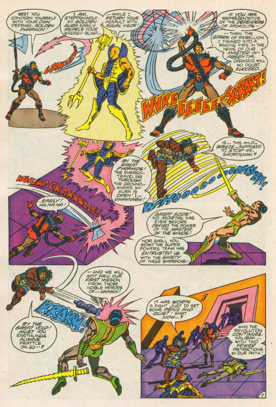 Read online Super Powers (1986) comic -  Issue #4 - 8