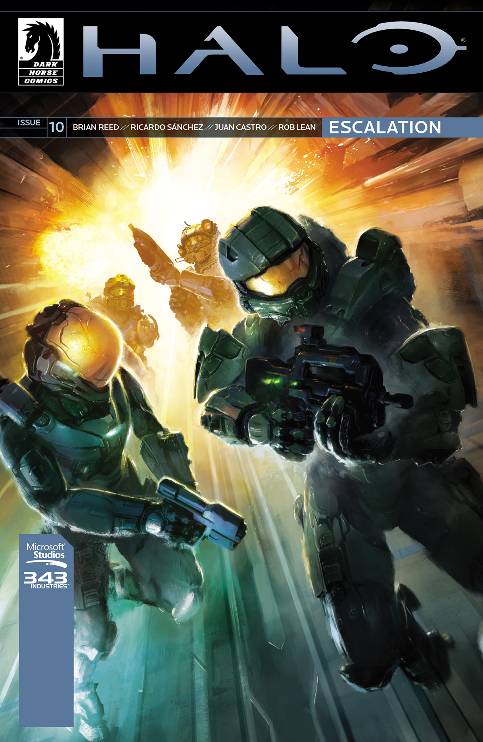 Read online Halo: Escalation comic -  Issue #10 - 1