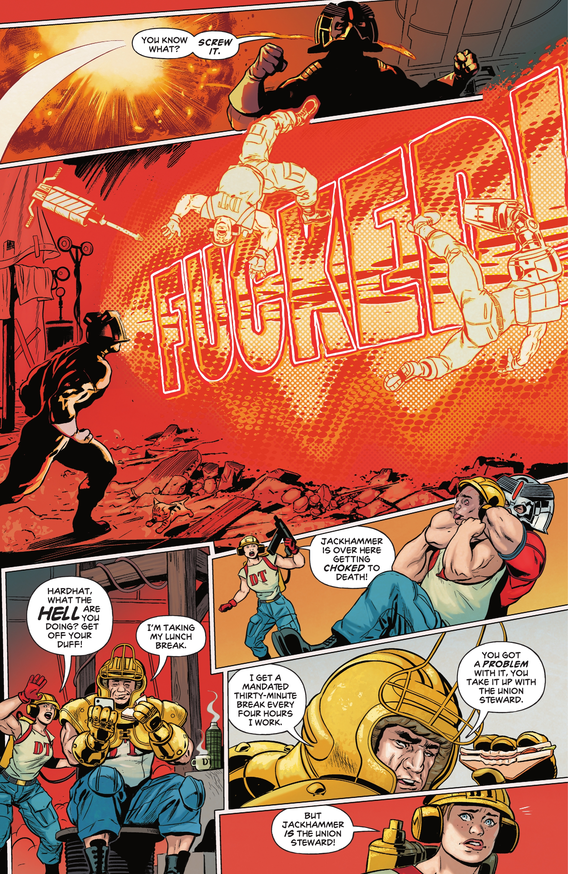 Read online Peacemaker Tries Hard! comic -  Issue #2 - 18