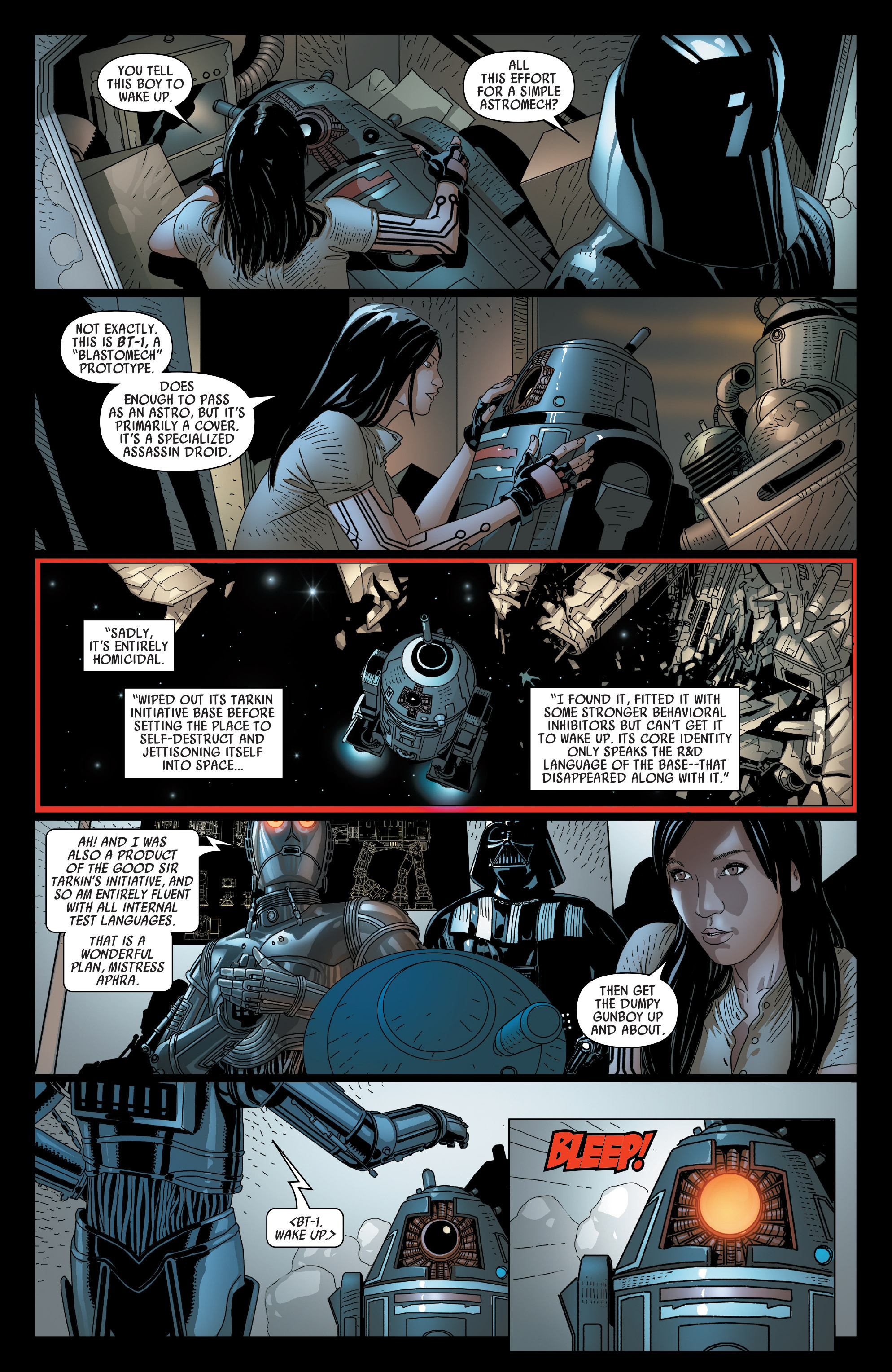 Read online Darth Vader comic -  Issue #3 - 19