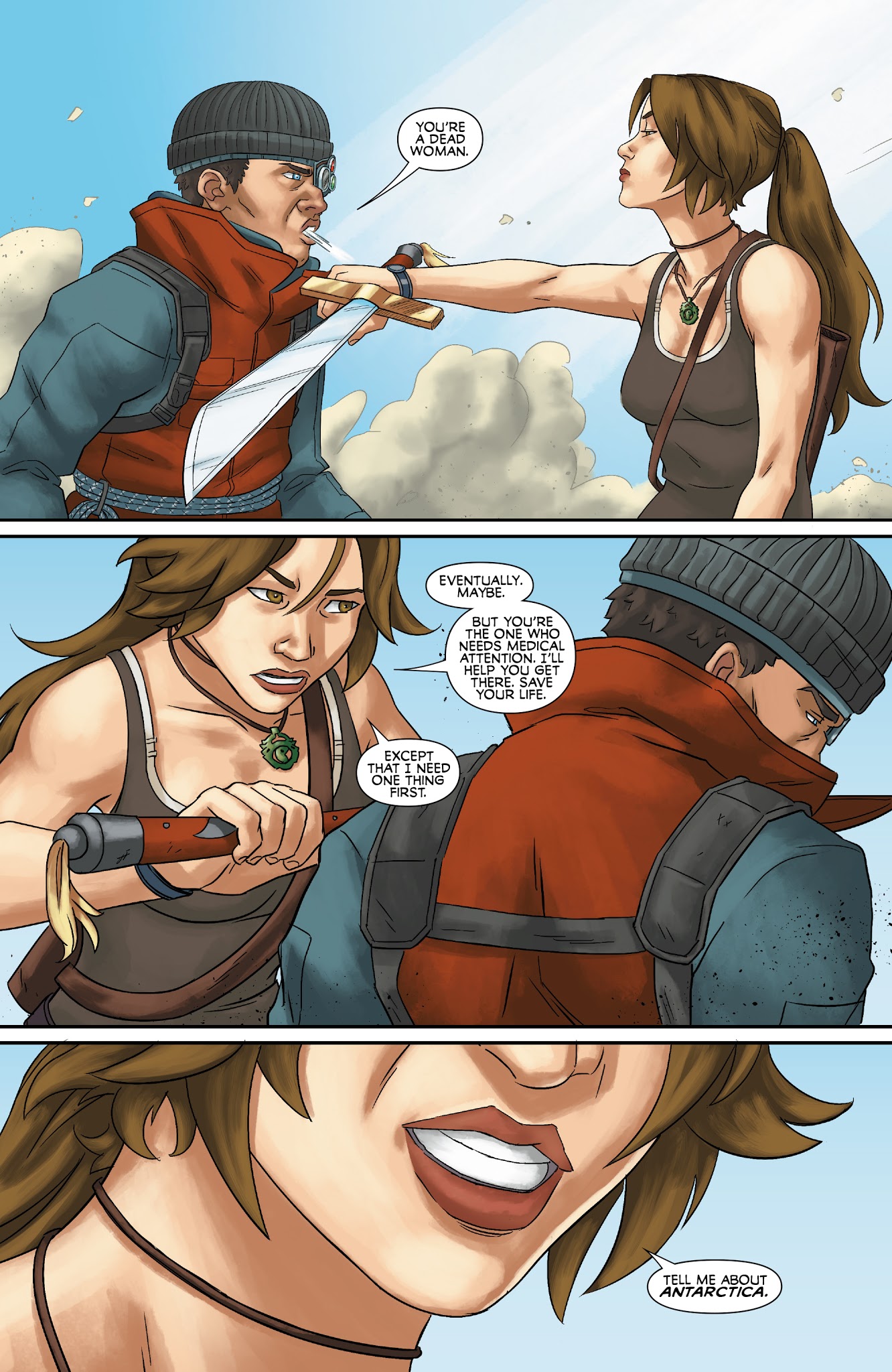 Read online Tomb Raider: Survivor's Crusade comic -  Issue #4 - 18