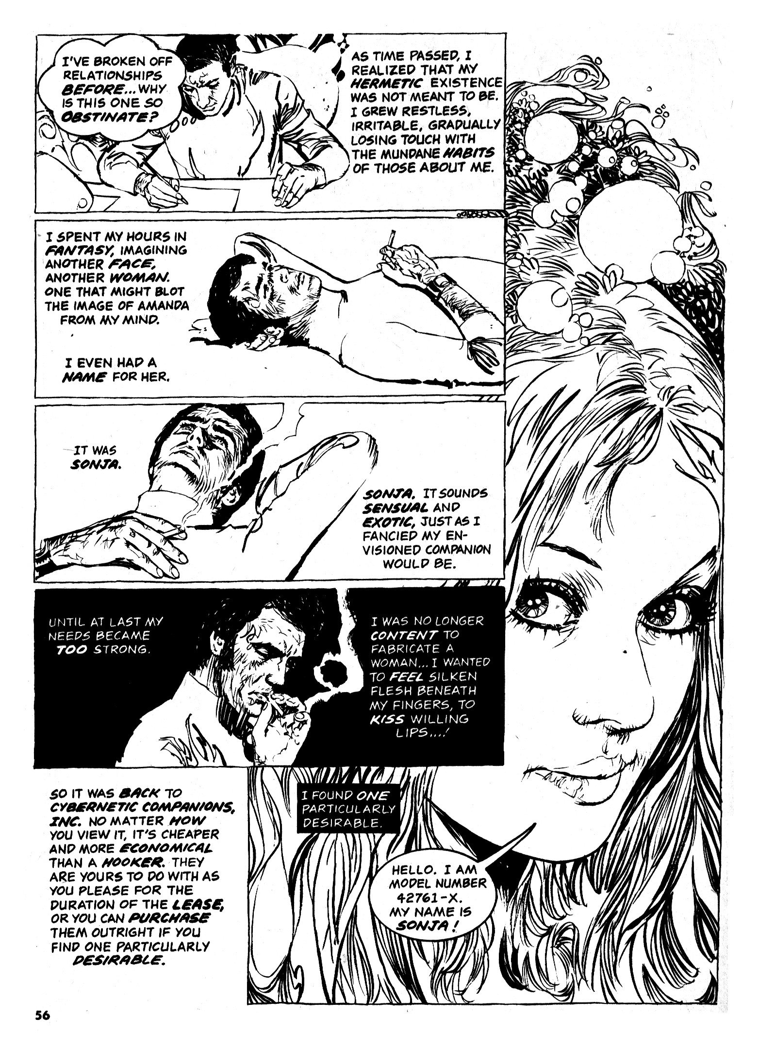 Read online Vampirella (1969) comic -  Issue #41 - 56