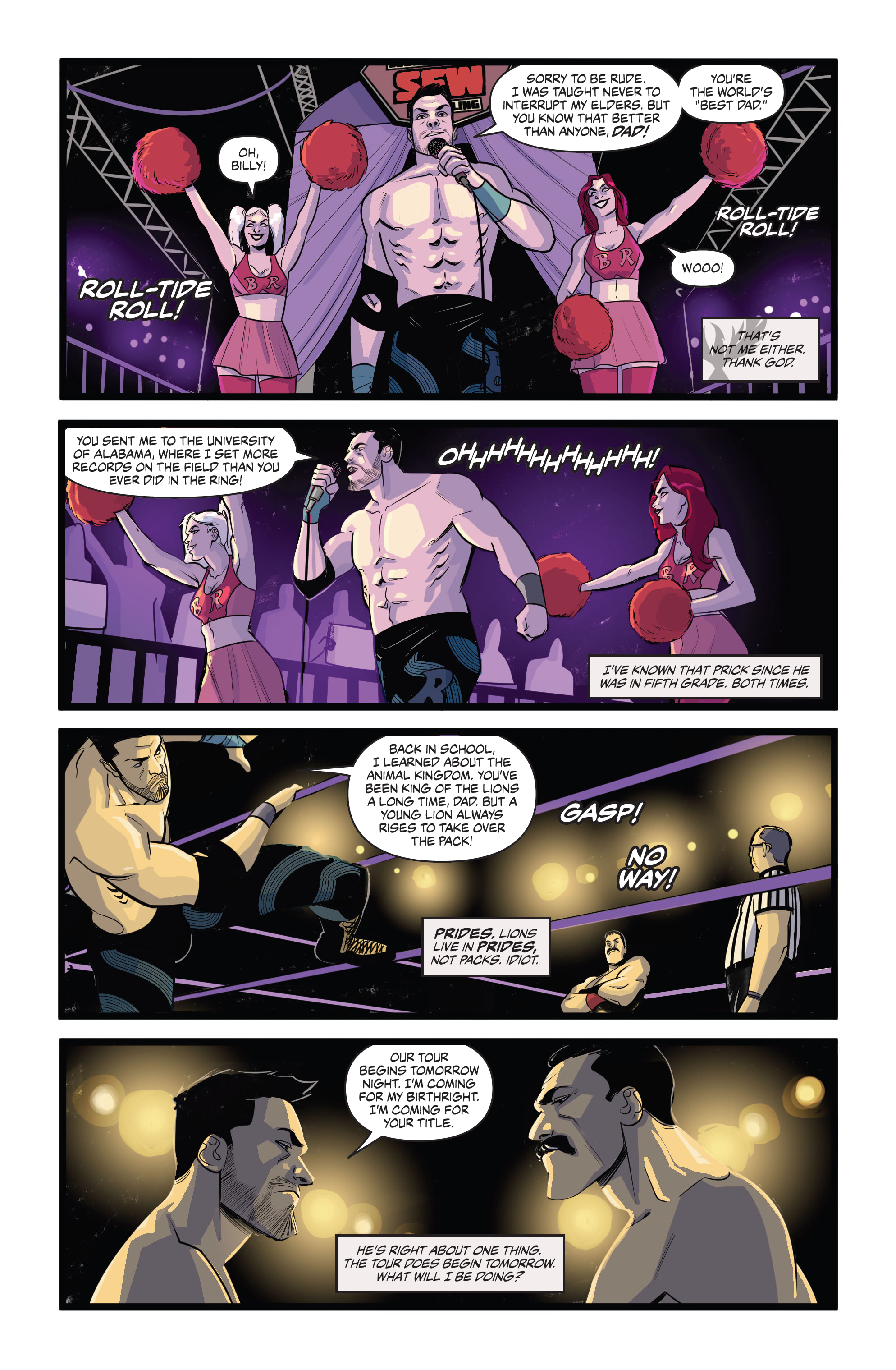 Read online Over the Ropes comic -  Issue # _TPB - 10