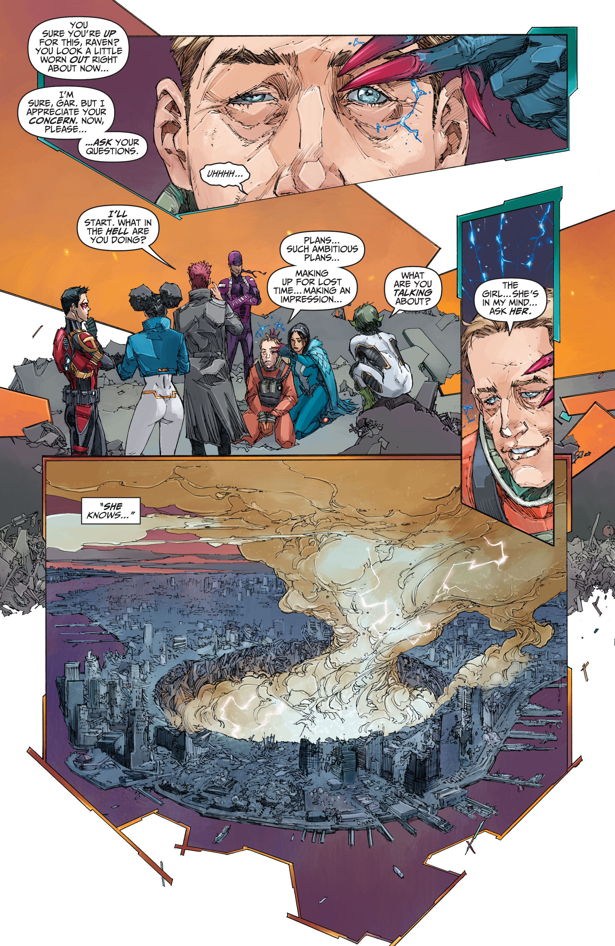 Read online Teen Titans (2014) comic -  Issue #7 - 8