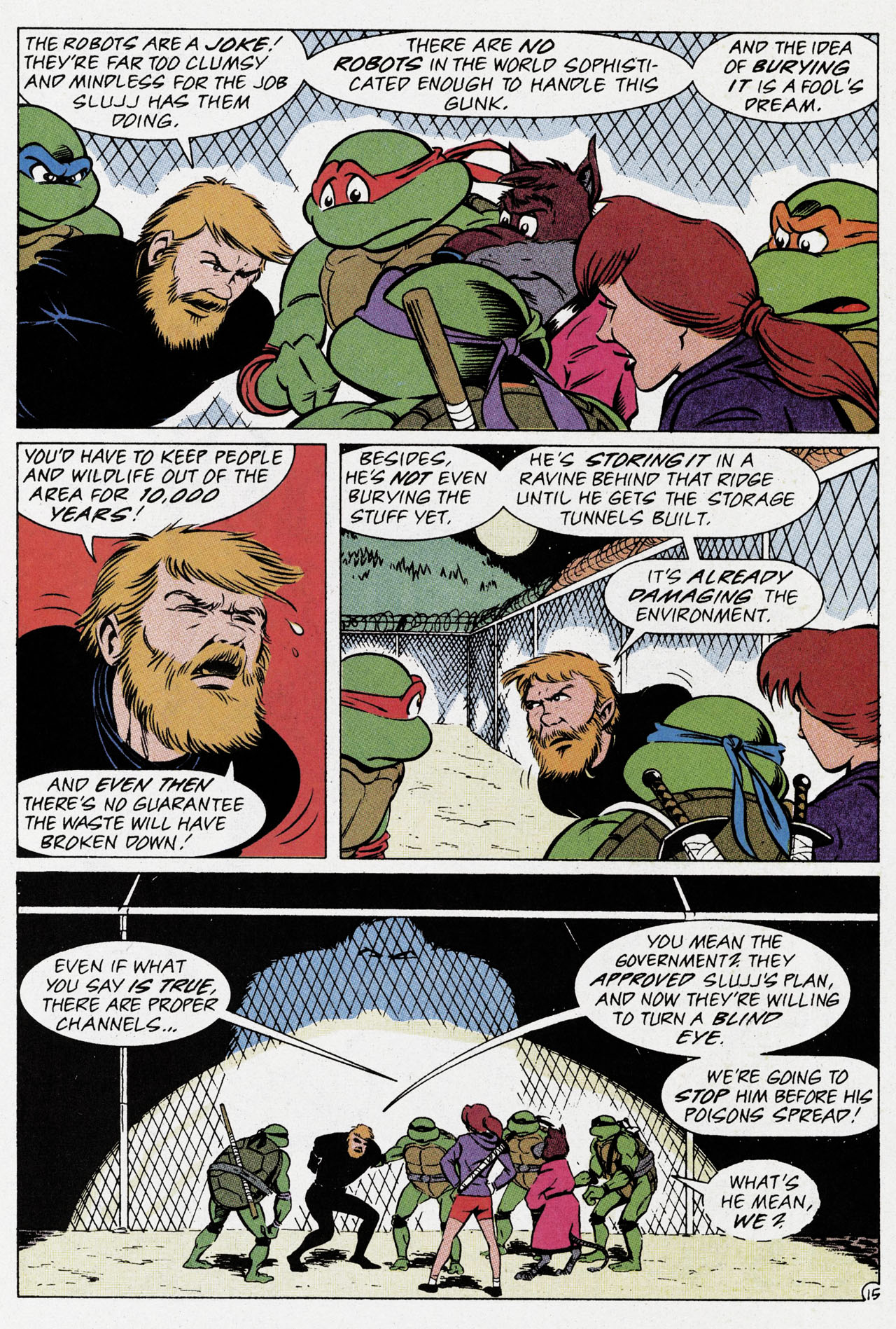 Read online Teenage Mutant Ninja Turtles Adventures (1989) comic -  Issue # _Special 1 - 17
