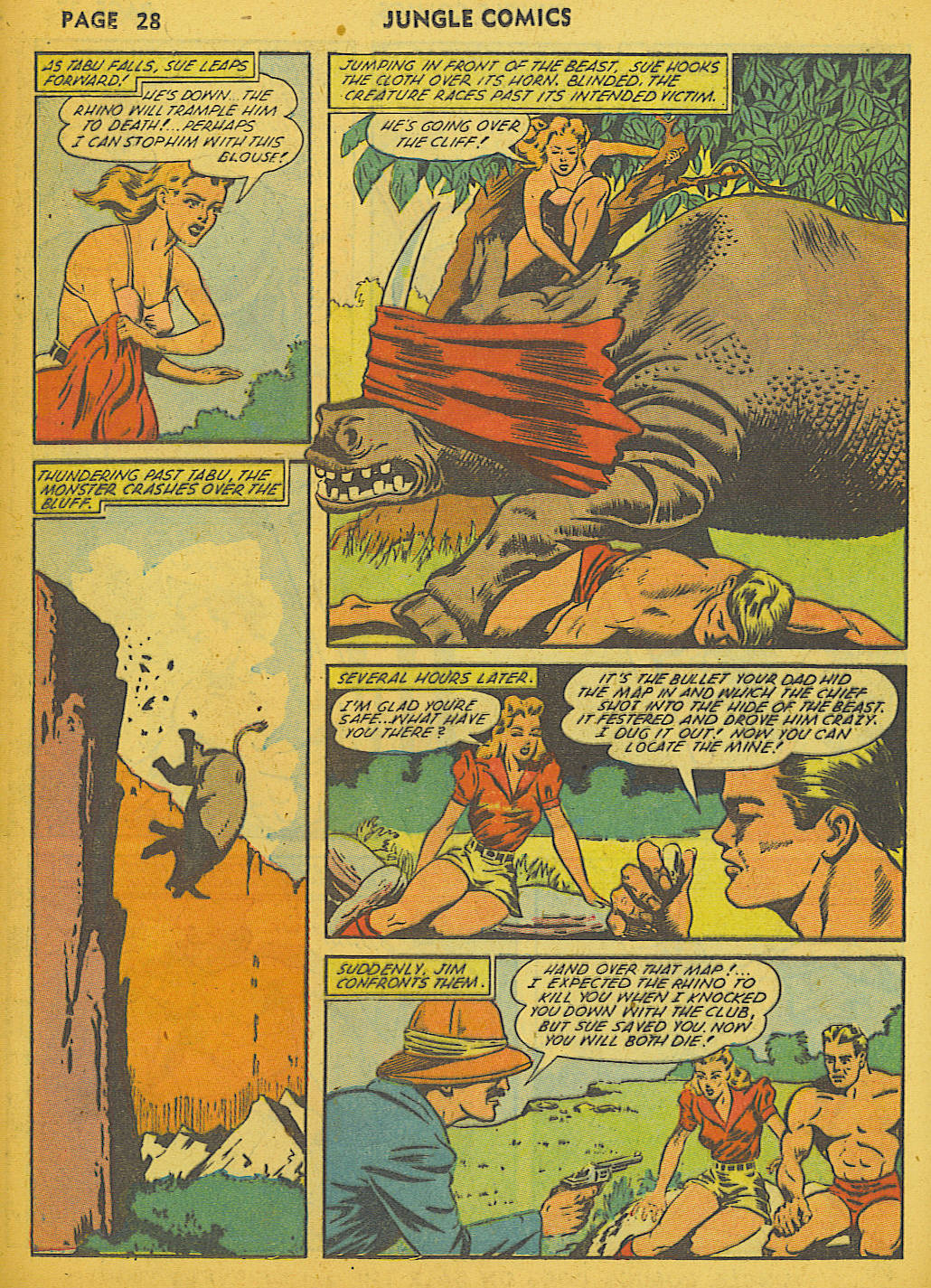 Read online Jungle Comics comic -  Issue #36 - 31